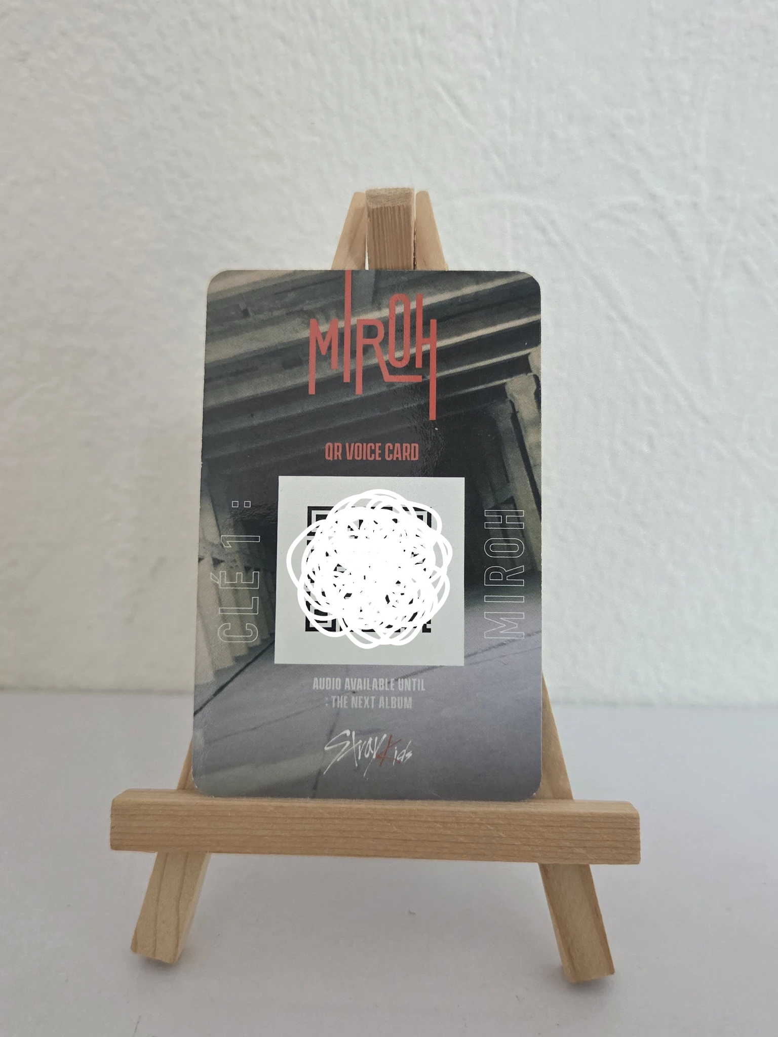 Stray Kids Changbin Stray Kids - Changbin - Clé 1: Miroh Album album photocard Logo Ver. listing photo 2