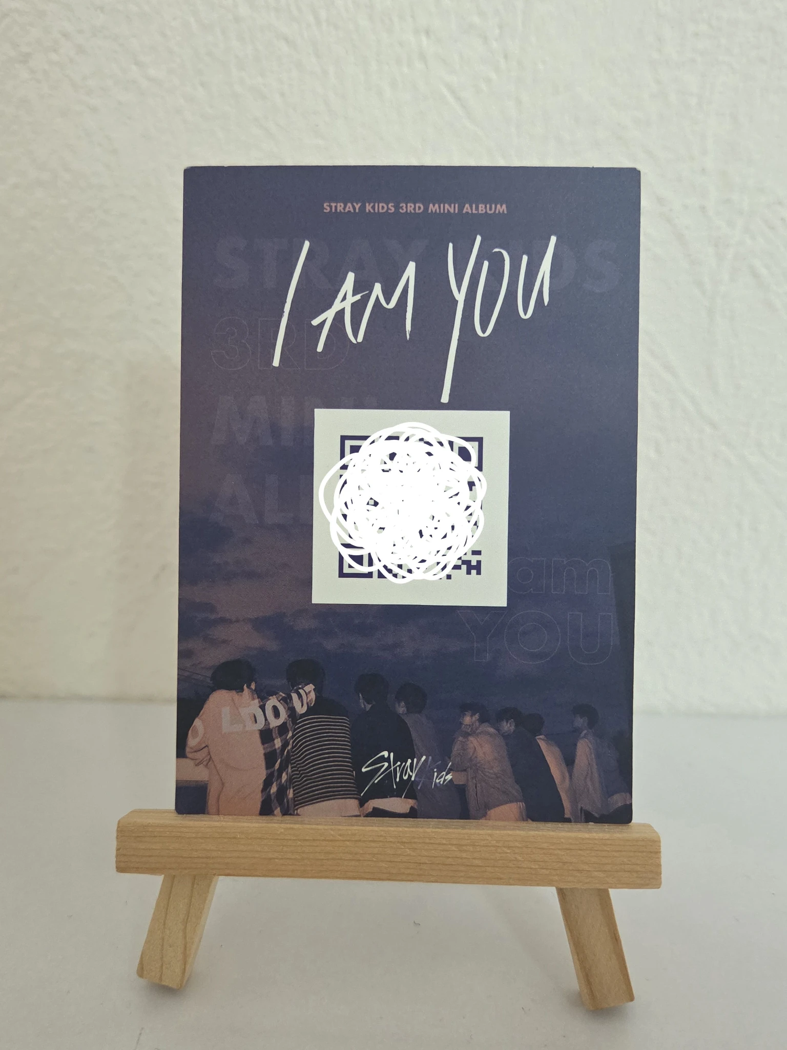 Stray Kids Kim Woojin Stray Kids - Woojin - I am YOU Album polaroid non-standard size A version standard version qr card album inclusion listing photo 2