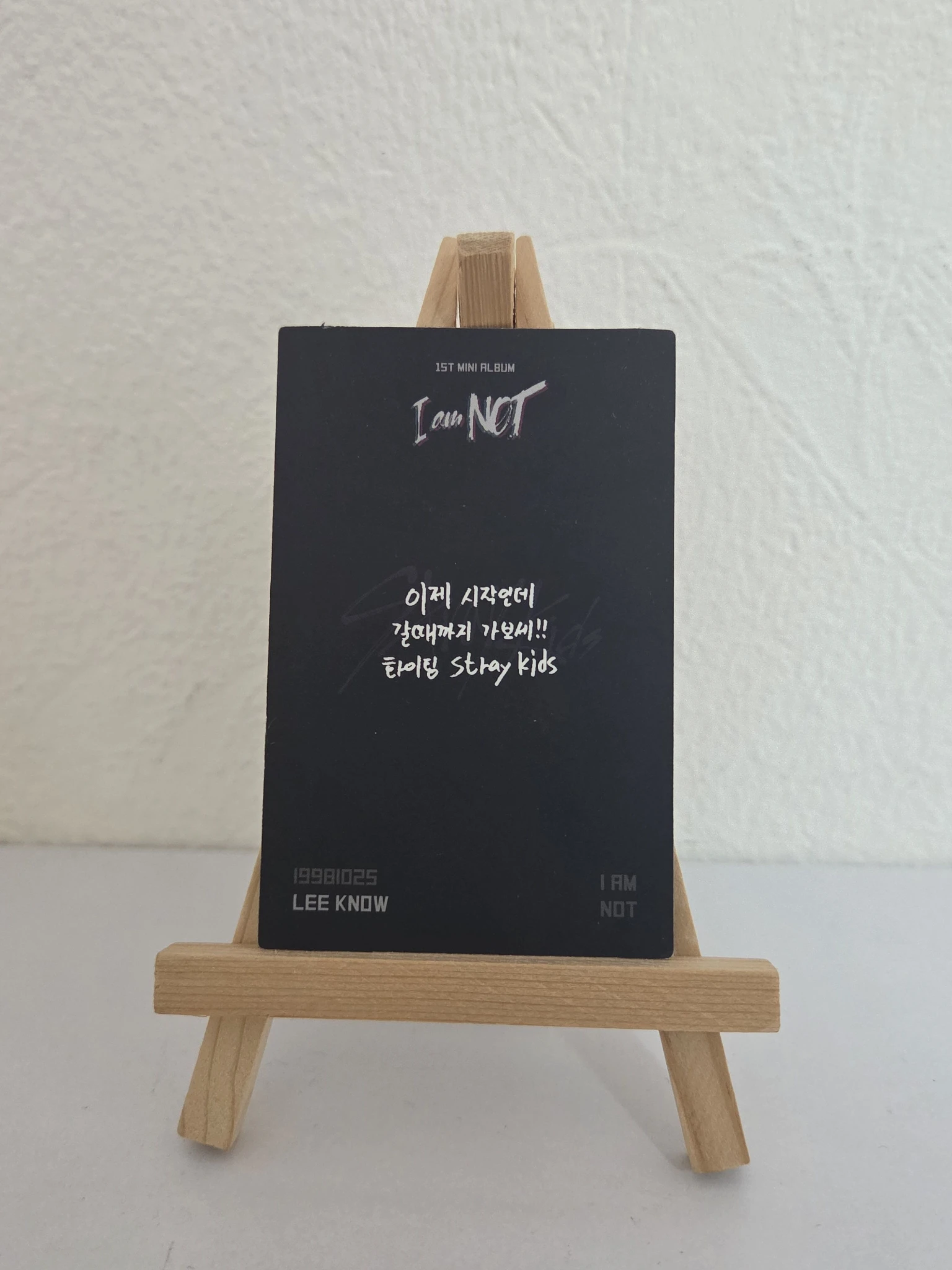 Stray Kids Lee Know Stray Kids - Lee Know - I am NOT Album album photocard child version listing photo 2