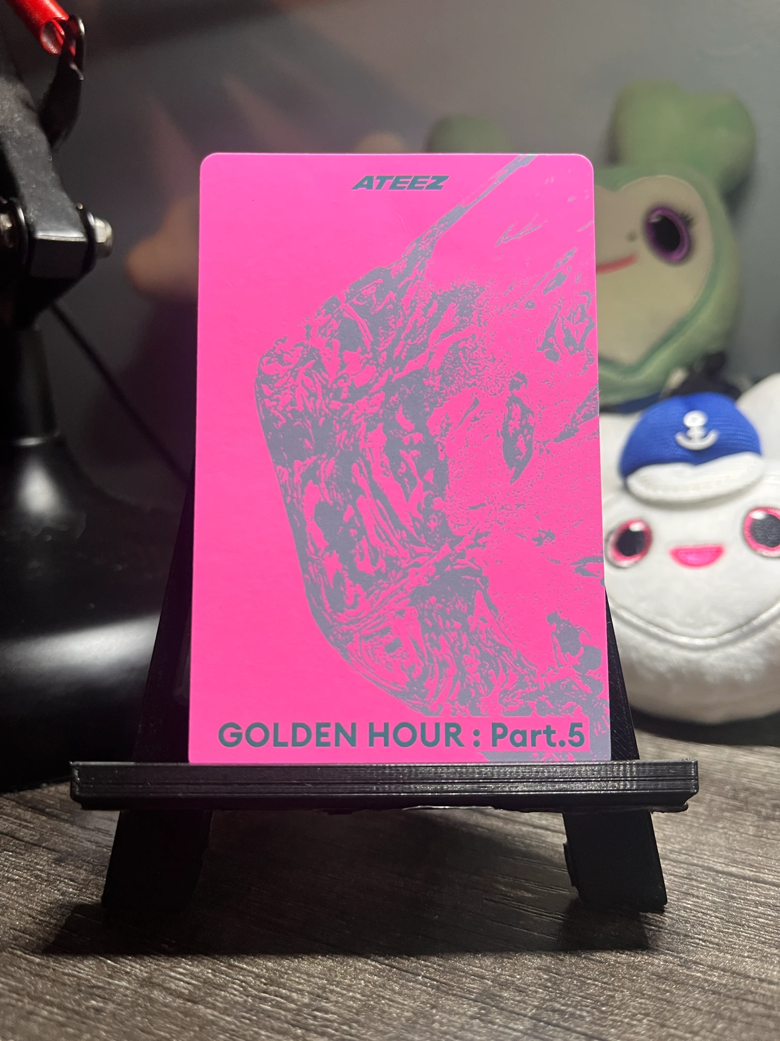 ATEEZ Hongjoong ATEEZ - Hongjoong - GOLDEN HOUR : Part.5 Album A version version 1 album photocard listing photo 2