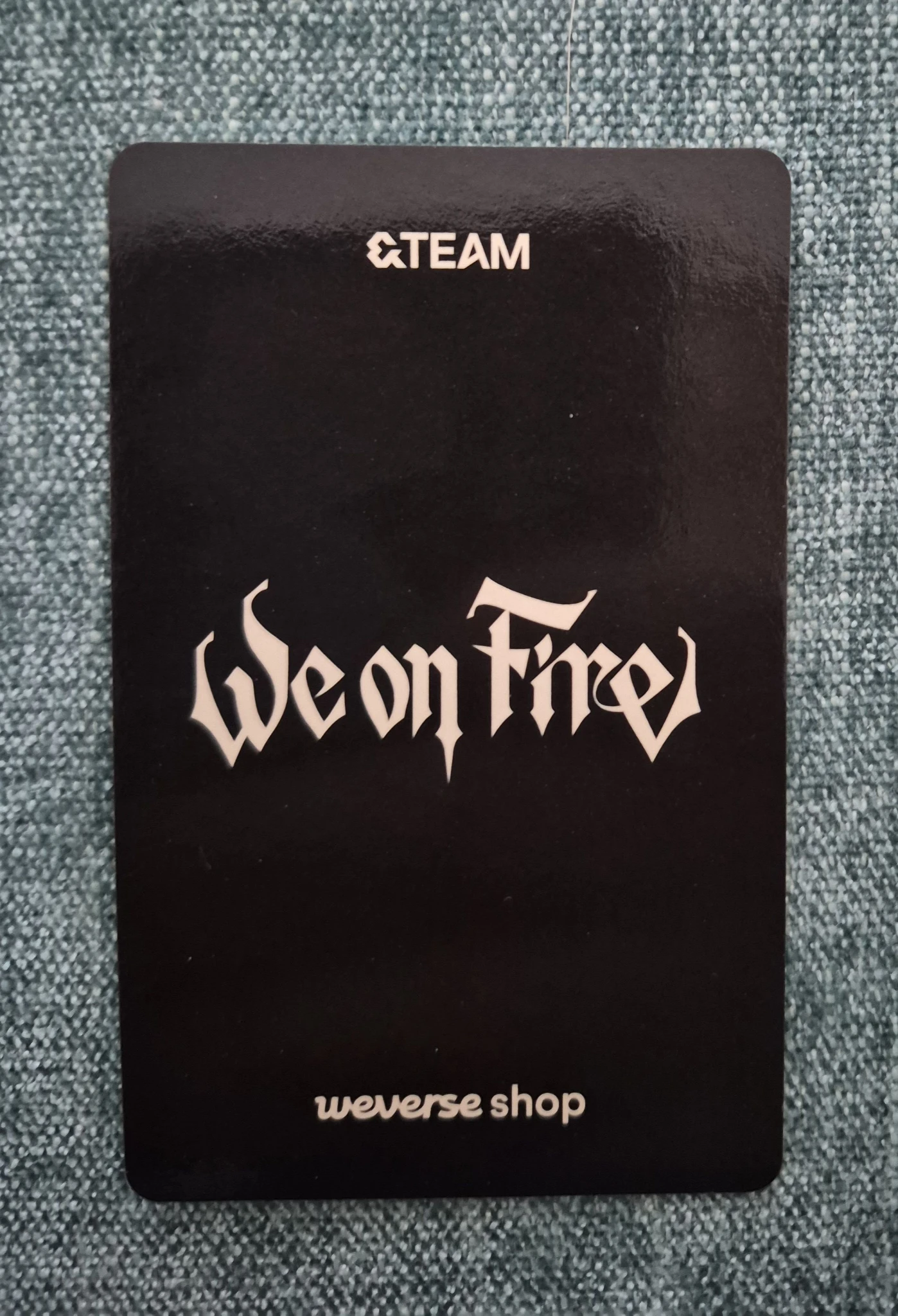 &TEAM Maki &TEAM - Maki - We on Fire  Album B version showcase solo jacket version weverse global shop (wvg) listing photo 2