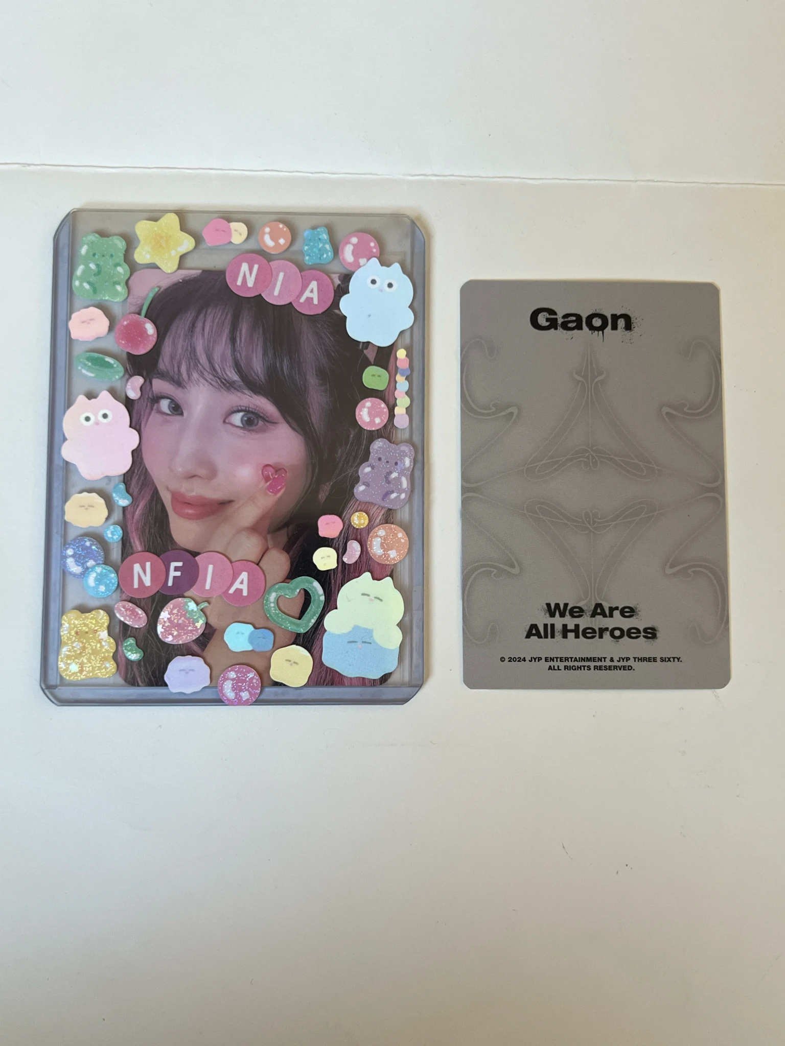 Xdinary Heroes Gaon Xdinary Heroes - Gaon - LIVE and FALL Seoul Event merch photocard tour merch collect book photocard set listing photo 2