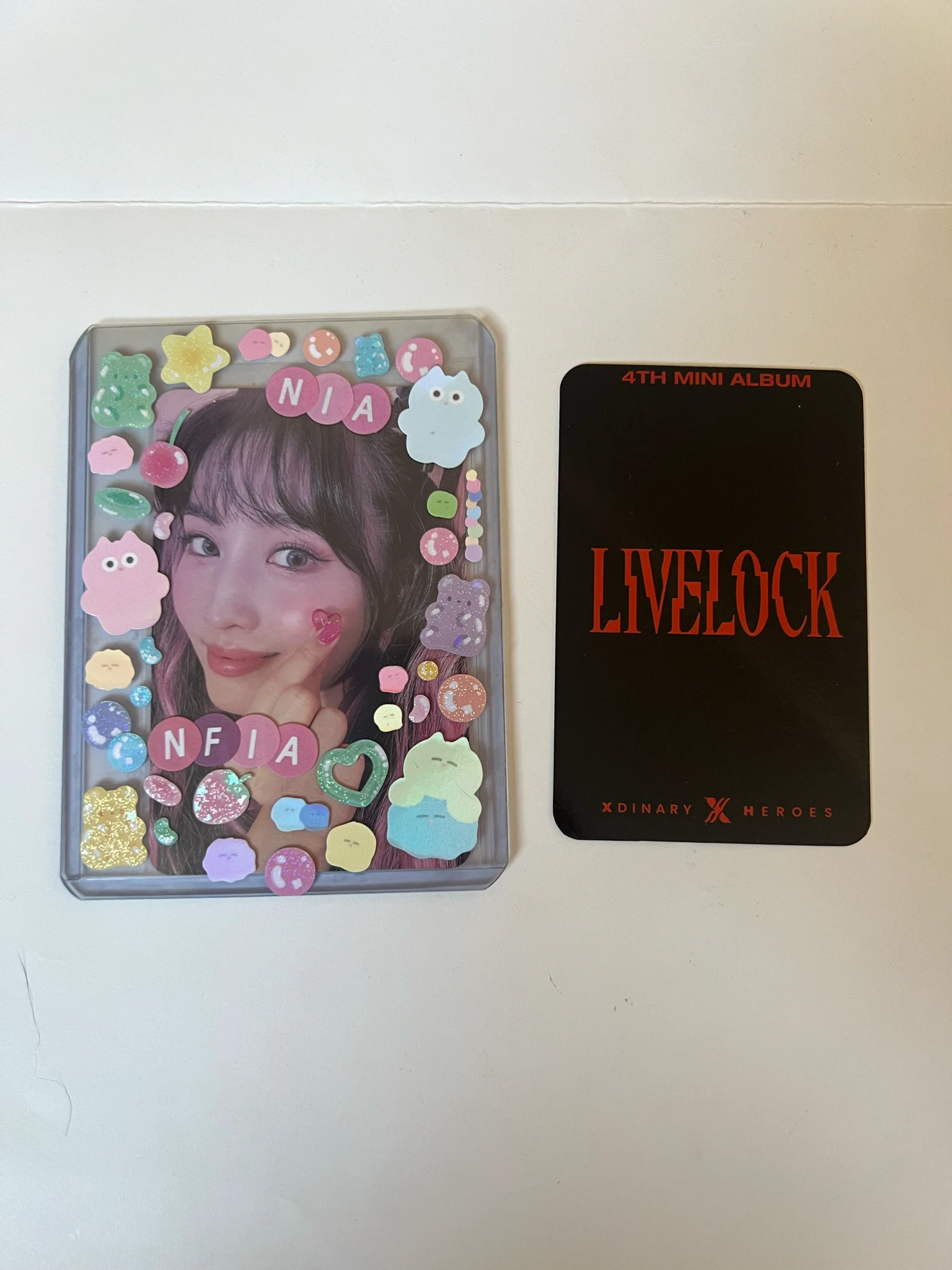 Xdinary Heroes Gunil Xdinary Heroes - Livelock Album jyp shop pre-order benefit (pob) listing photo 2
