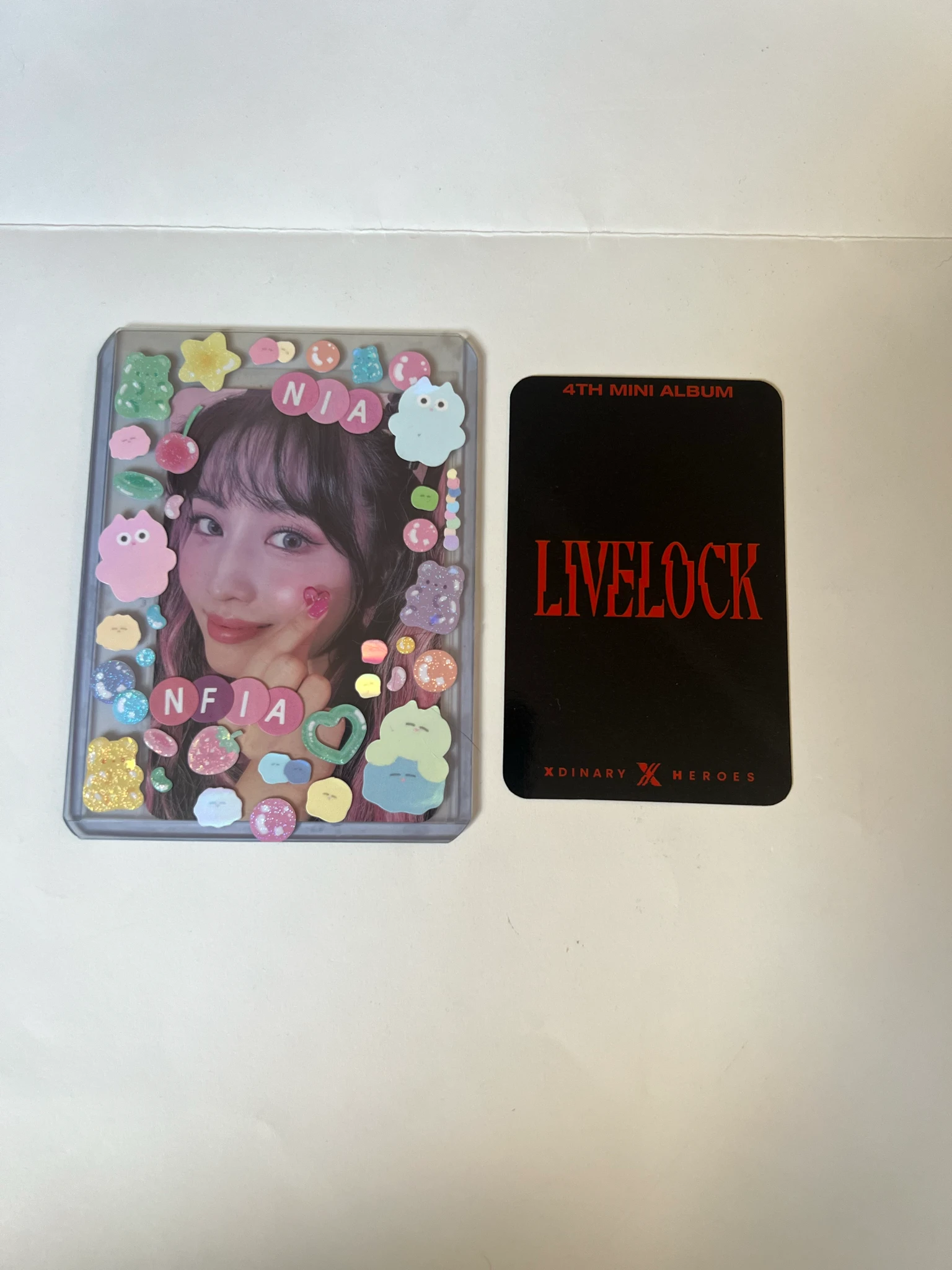 Xdinary Heroes Jooyeon Xdinary Heroes - Livelock Album jyp shop pre-order benefit (pob) listing photo 2