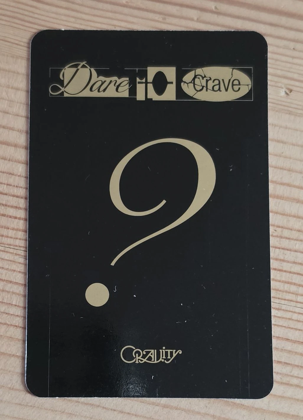 CRAVITY CRAVITY - Jungmo & Wonjin - Dare to Crave Album ? version album photocard listing photo 2