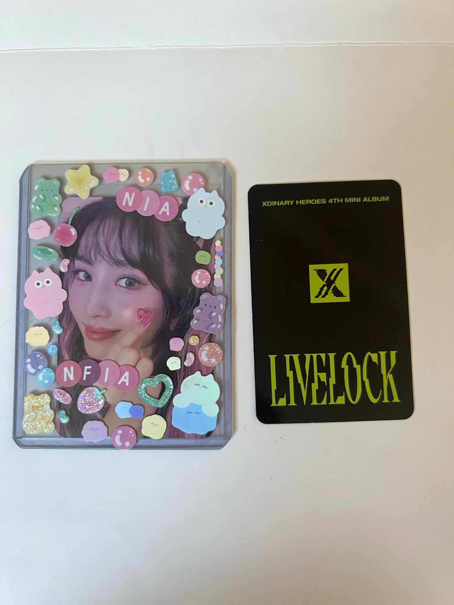 Xdinary Heroes Gunil Xdinary Heroes - Livelock Album album photocard digipack version random photocard blue version listing photo 2