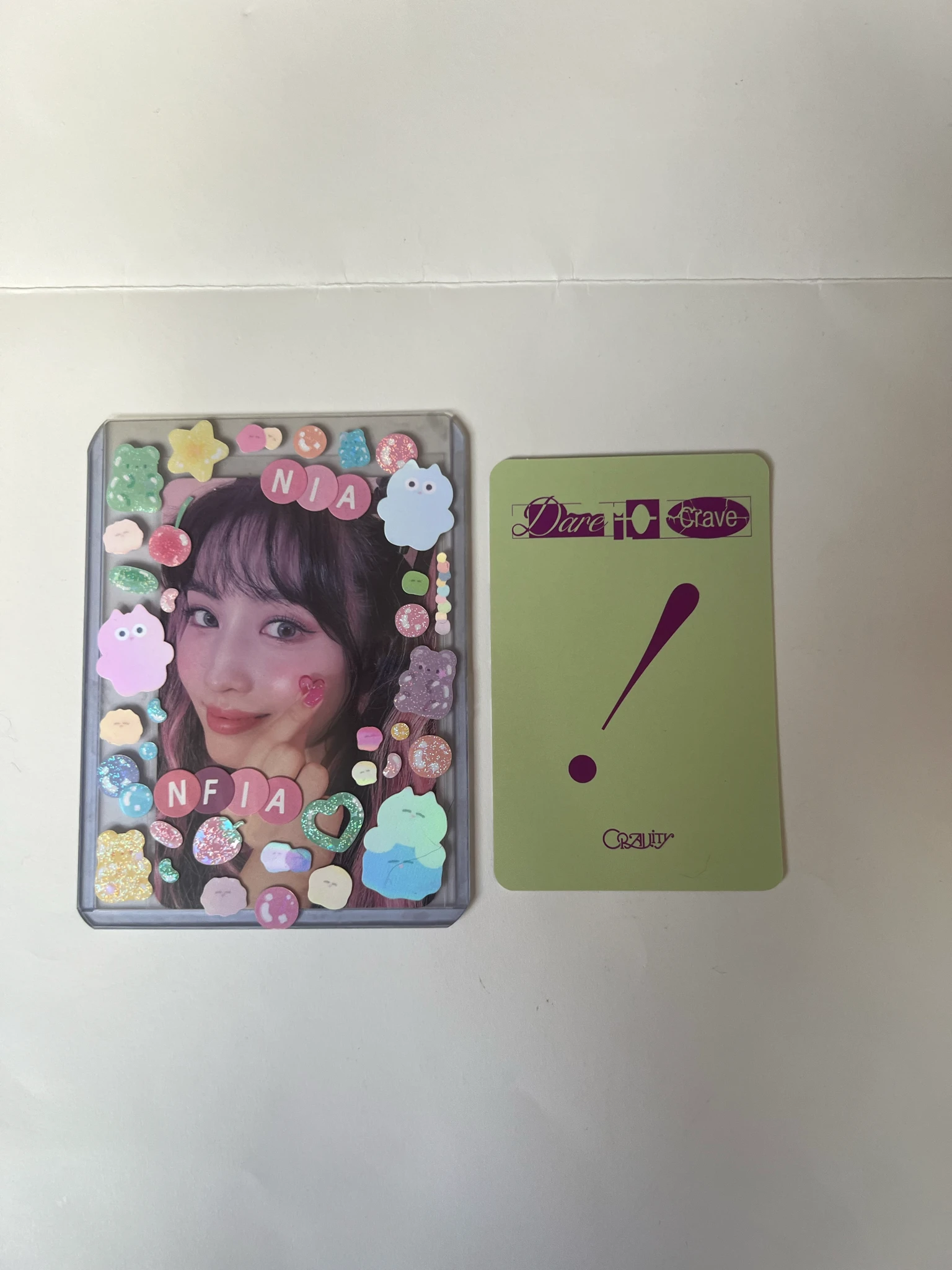 CRAVITY Hyeongjun CRAVITY - Hyeongjun - Dare to Crave Album album photocard exclamation mark version listing photo 2