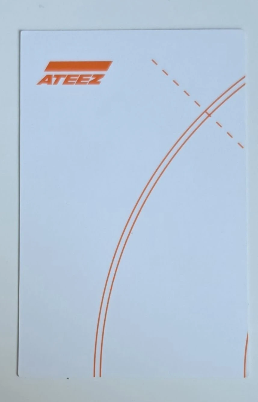 ATEEZ Hongjoong ATEEZ - Hongjoong - Treasure EP. Fin: All to Action Anniversary Album album photocard child set listing photo 2