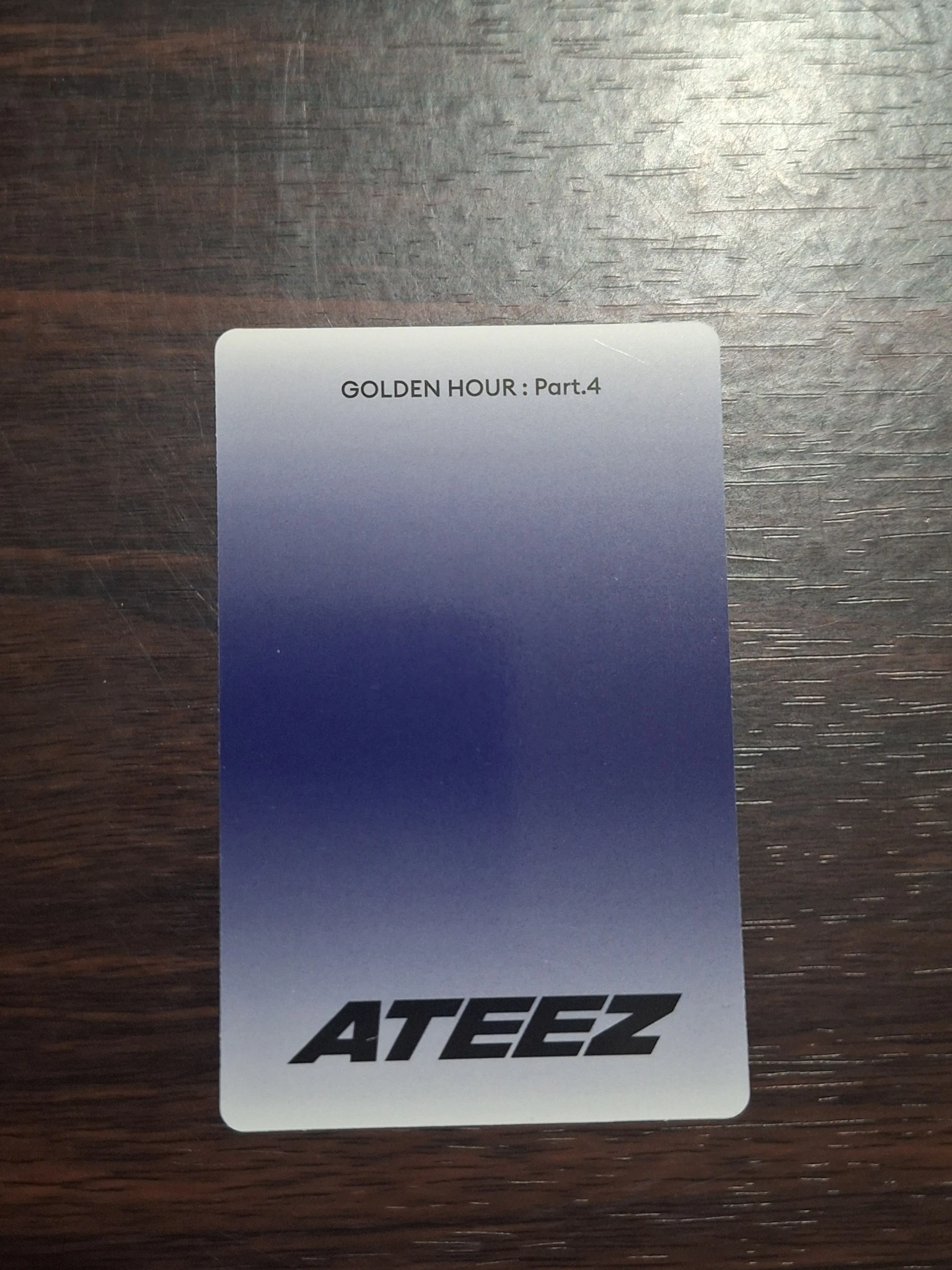ATEEZ Jongho ATEEZ - Jongho - Golden Hour : Part.4 Album album photocard poca album listing photo 2