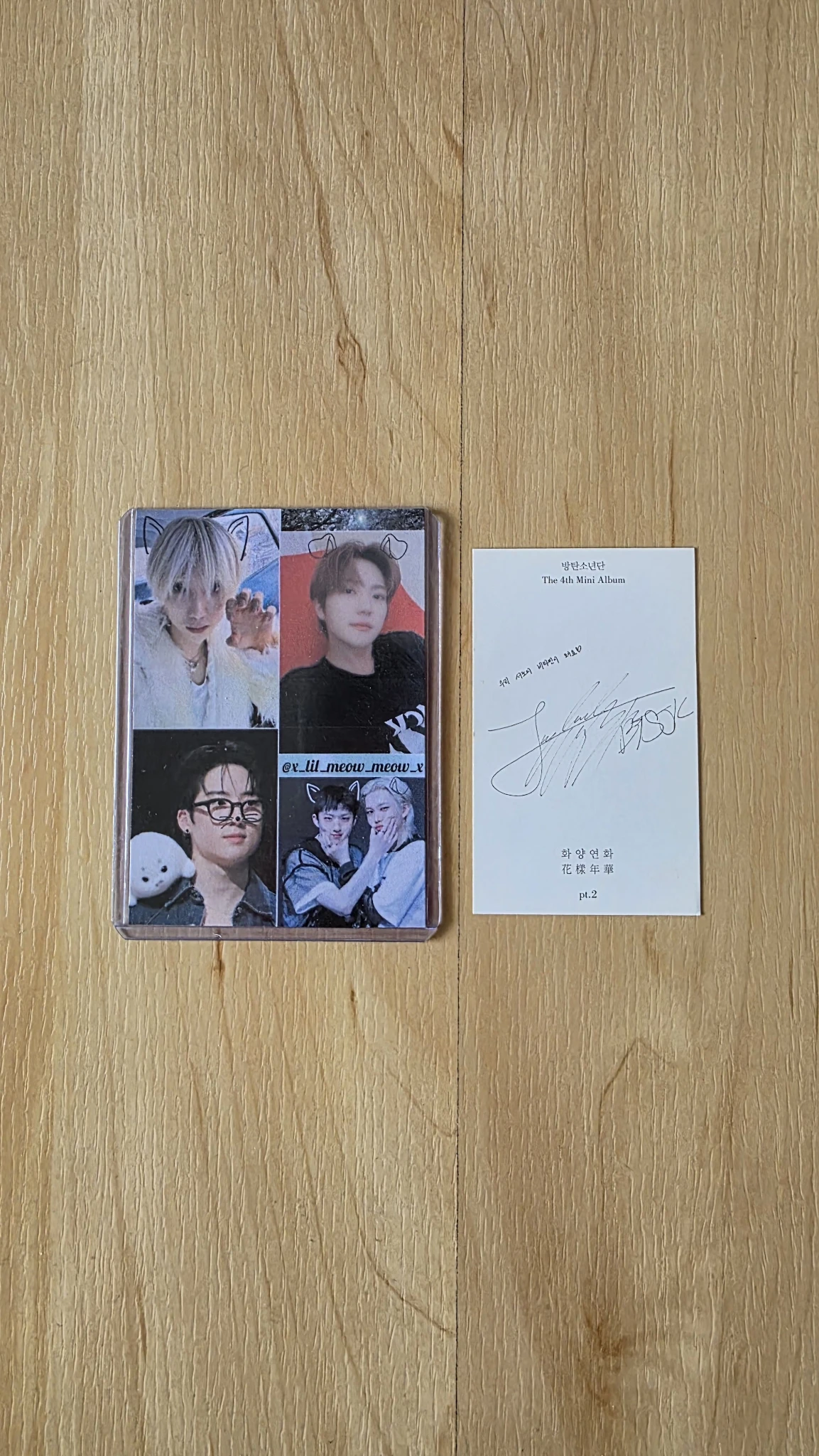 BTS Jungkook BTS - Jungkook - The Most Beautiful Moment in Life Pt.2 Album album photocard listing photo 2