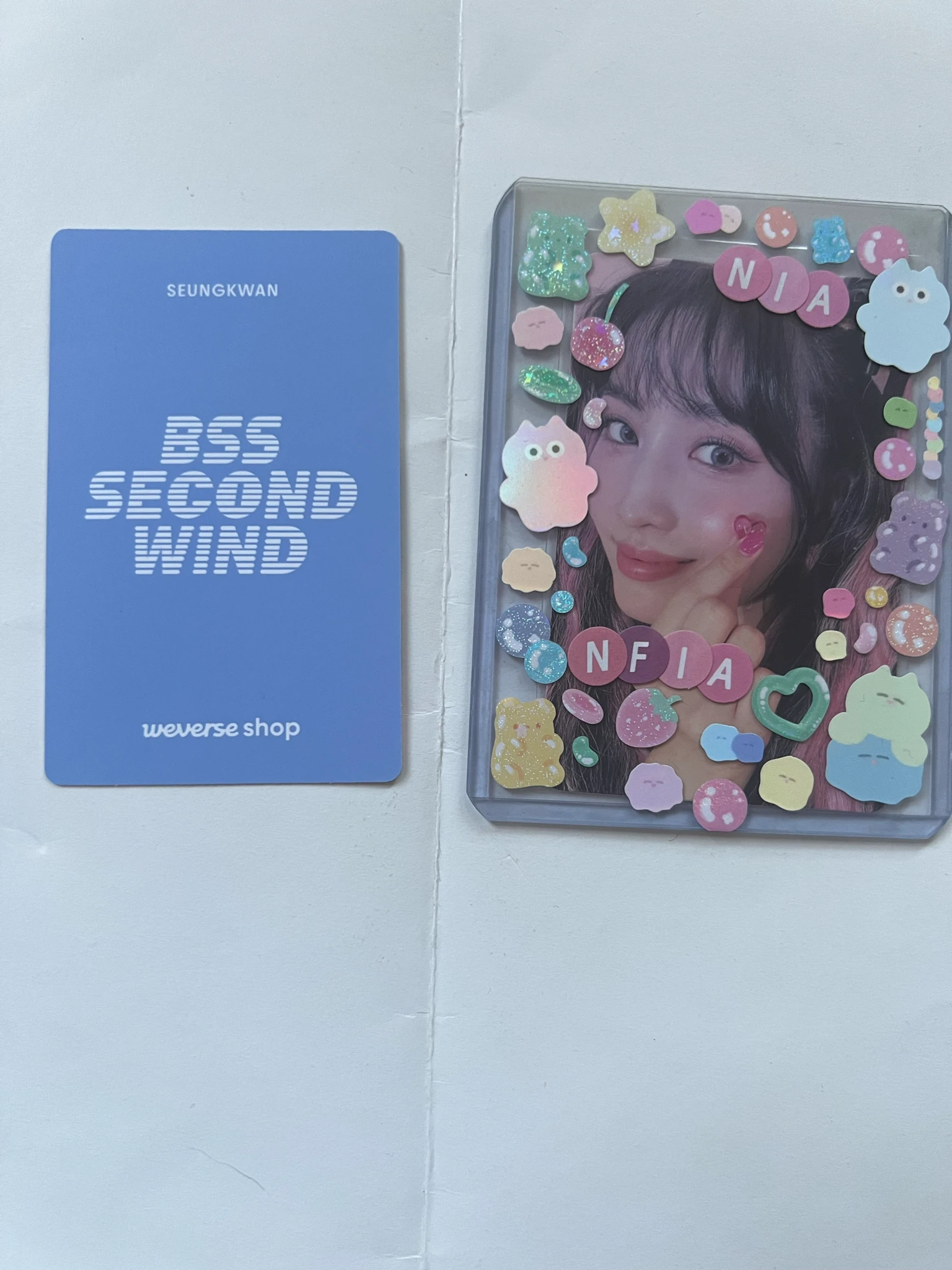 SEVENTEEN Seungkwan SEVENTEEN - Seungkwan - Second Wind Album pre-order benefit (pob) weverse shop global (wvg) listing photo 2