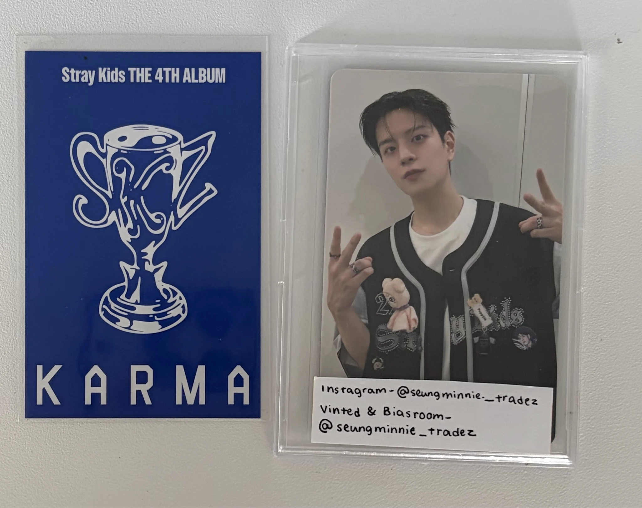 Stray Kids Seungmin Stray Kids - Seungmin - KARMA Album Limited Karma Ver. Photo Set listing photo 2