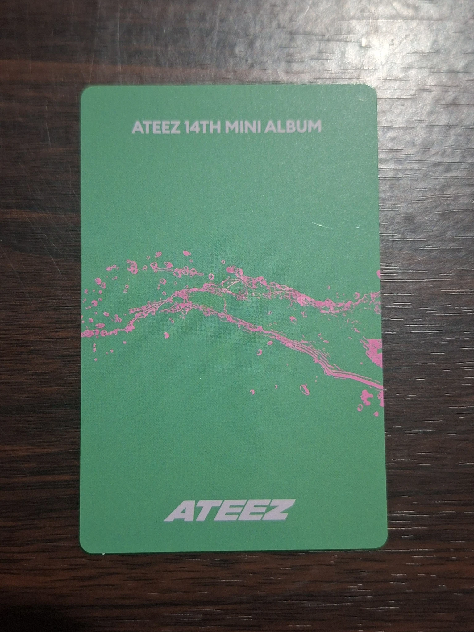 ATEEZ Hongjoong ATEEZ - Hongjoong - GOLDEN HOUR : Part.5 Album album photocard poca album Z version image card listing photo 2