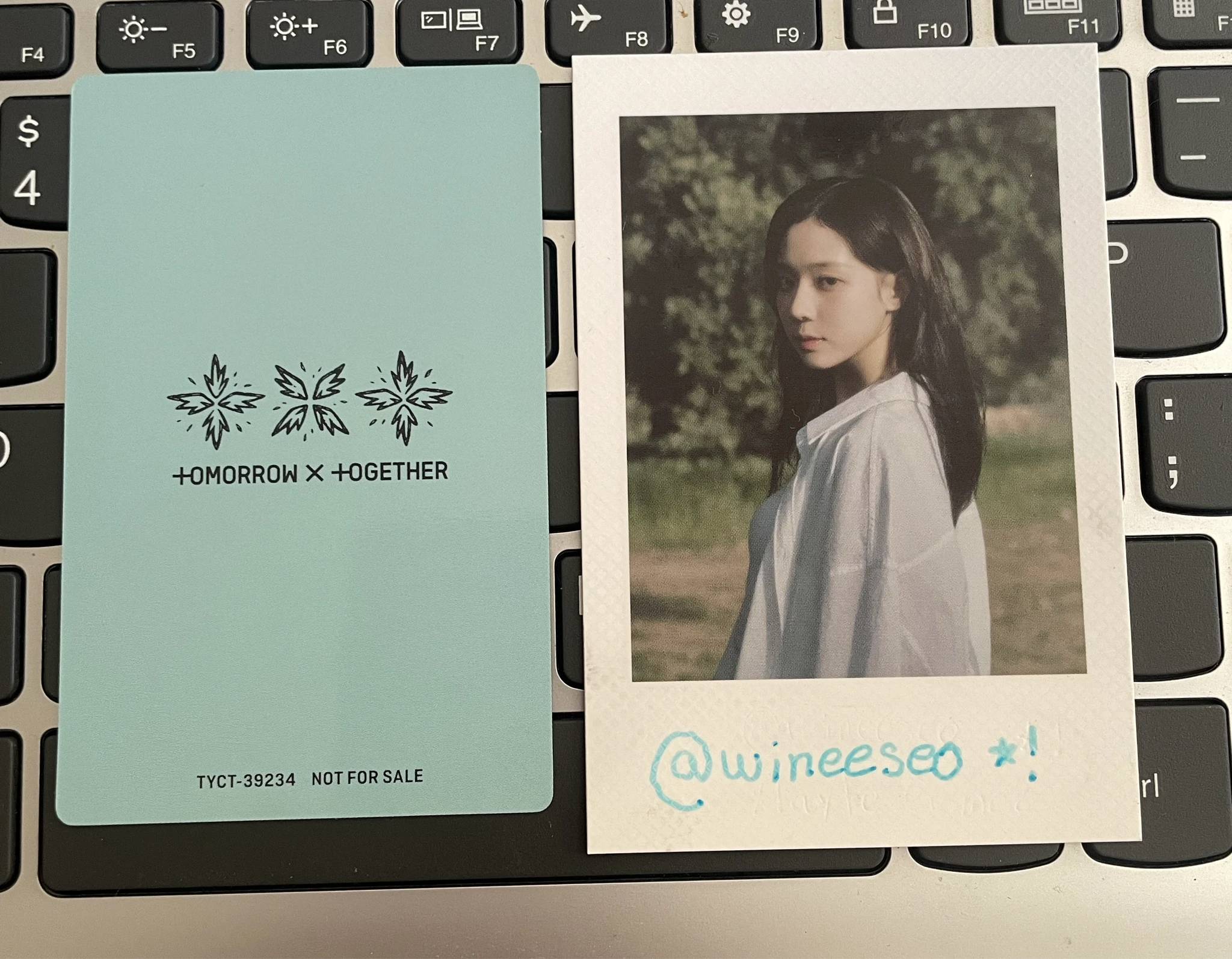 TOMORROW X TOGETHER Beomgyu TOMORROW X TOGETHER - Beomgyu - 誓い (CHIKAI) Album album photocard listing photo 2