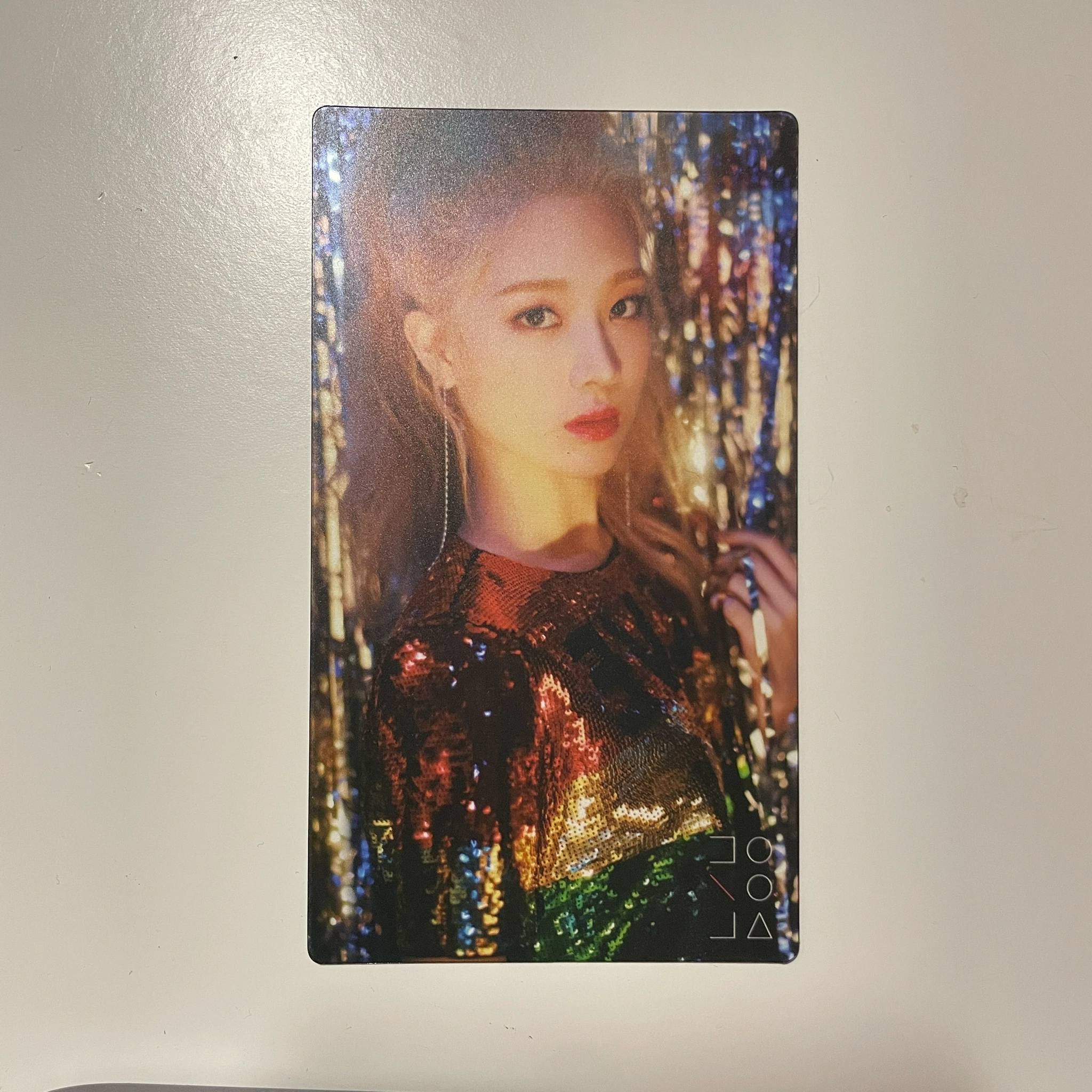 LOONA Kim Lip LOONA - Kim Lip - LOONA Cinema Theory: Up & Line Event transparent photocard set listing photo 2
