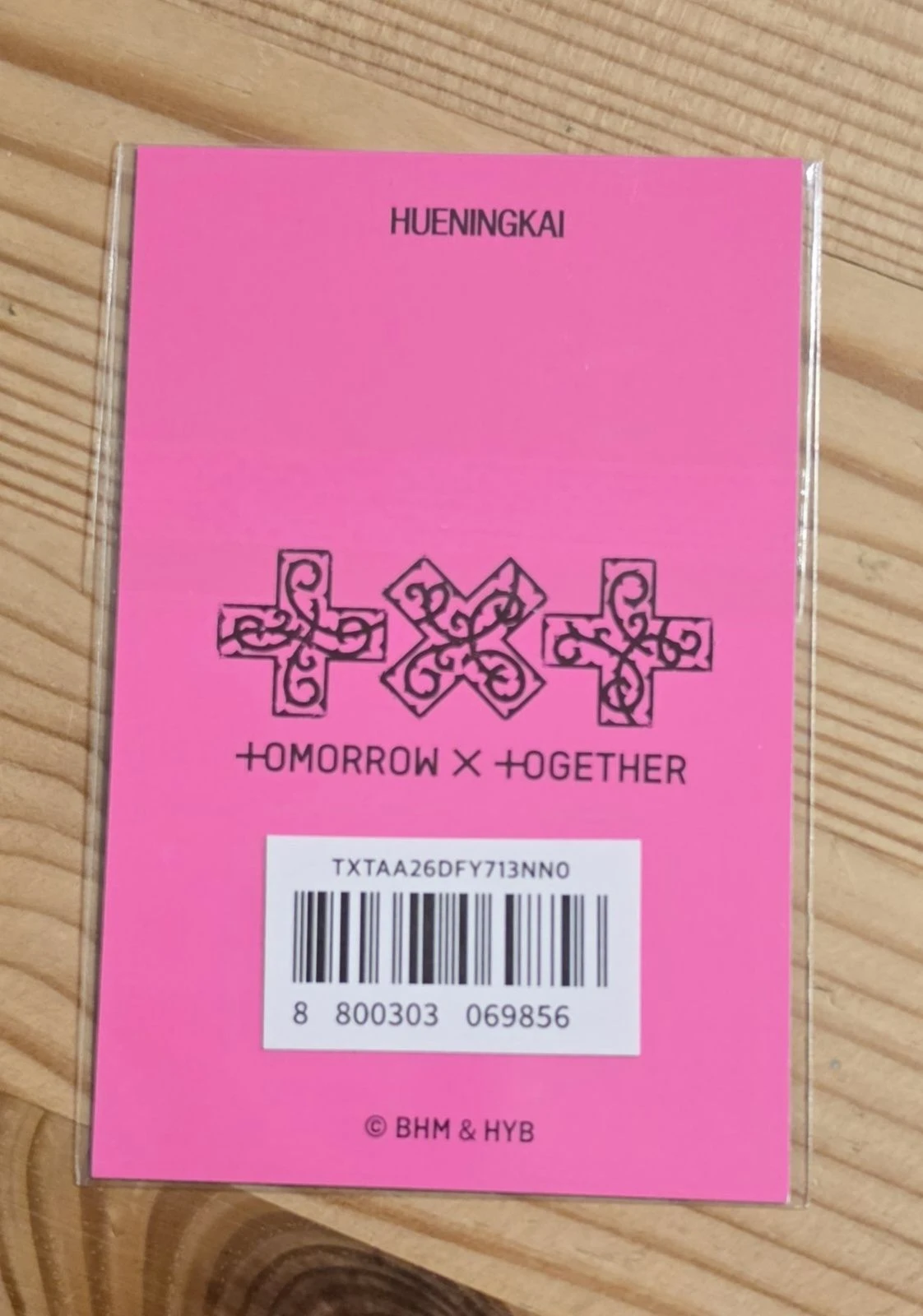 TOMORROW X TOGETHER Huening Kai TOMORROW X TOGETHER - Huening Kai - 7TH YEAR: A Moment of Stillness in the Thorns Album weverse global shop (wvg) MD event pob (pre-order benefit) listing photo 2