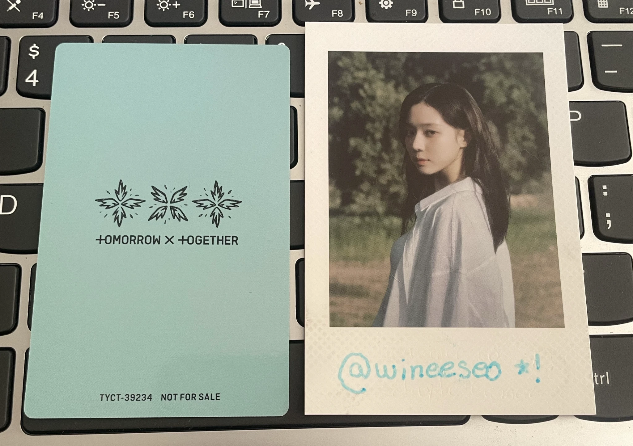 TOMORROW X TOGETHER Taehyun TOMORROW X TOGETHER - Taehyun - 誓い (CHIKAI) Album album photocard listing photo 2