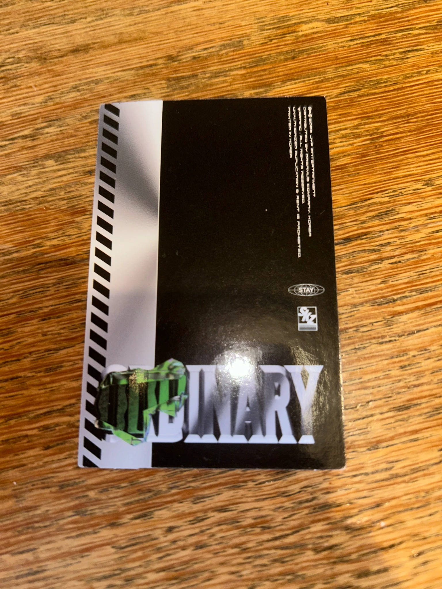 Stray Kids Changbin Stray Kids - Changbin - Oddinary Album id card listing photo 2