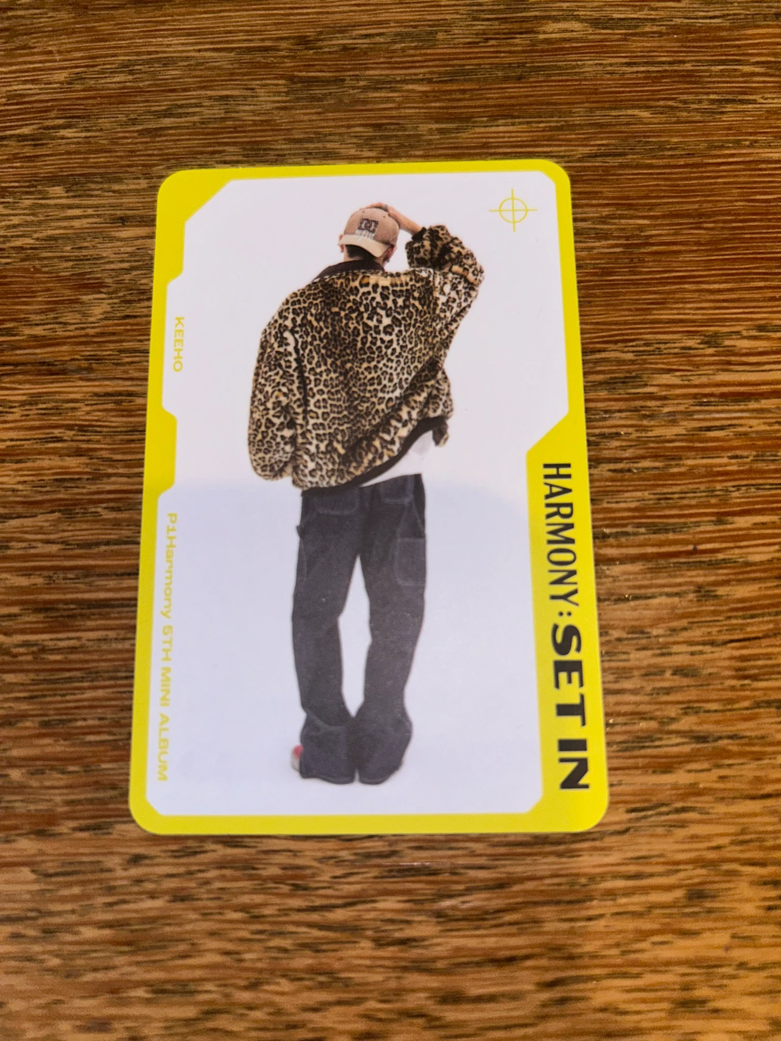 P1Harmony Keeho P1Harmony - Keeho - Harmony: Set In Album album photocard character card version double-sided grow in version listing photo 2