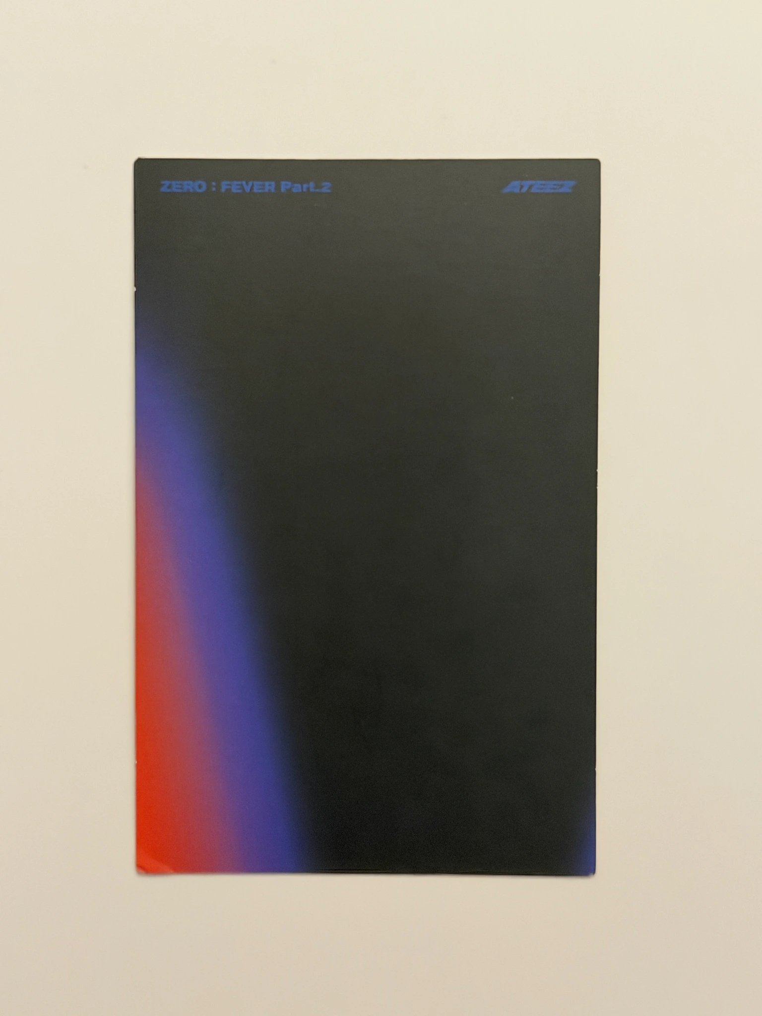 ATEEZ Seonghwa ATEEZ - Seonghwa - ZERO : FEVER Part.2 Album album photocard Z version listing photo 2