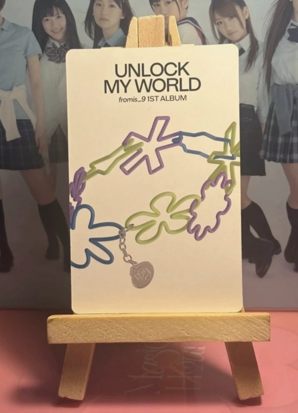 fromis_9 Jiwon fromis_9 - Jiwon - Unlock My World Album reality version album photocard listing photo 2