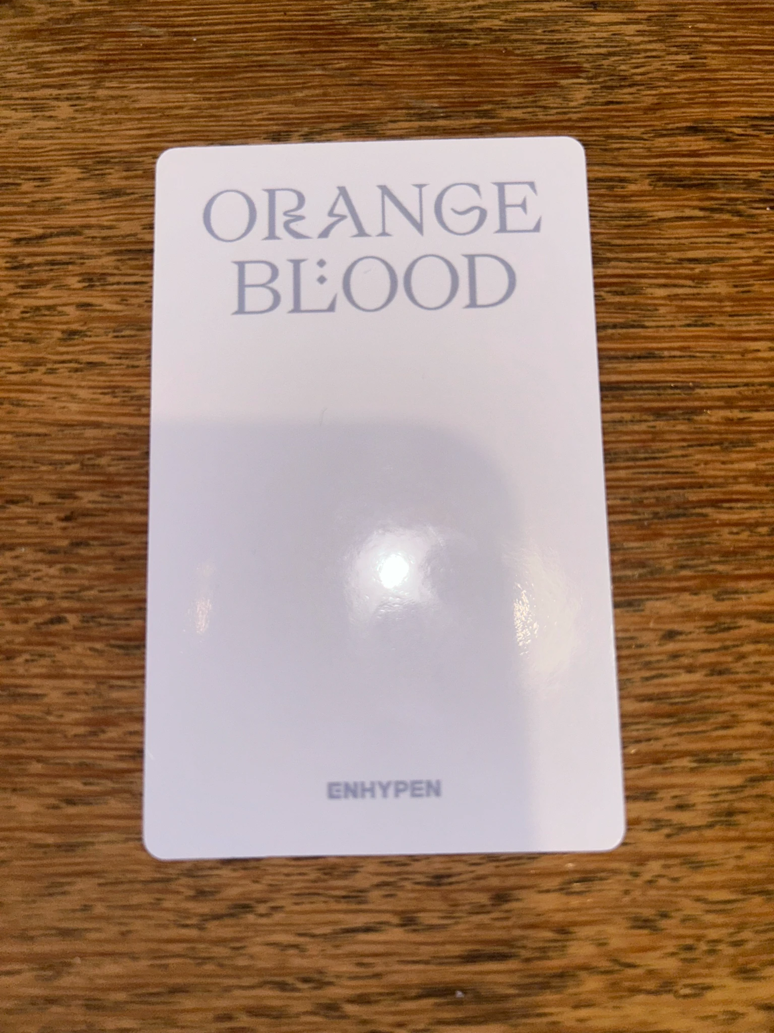 ENHYPEN Sunoo ENHYPEN - Sunoo - ORANGE BLOOD Album purchase benefit target exclusive EU exclusive listing photo 2