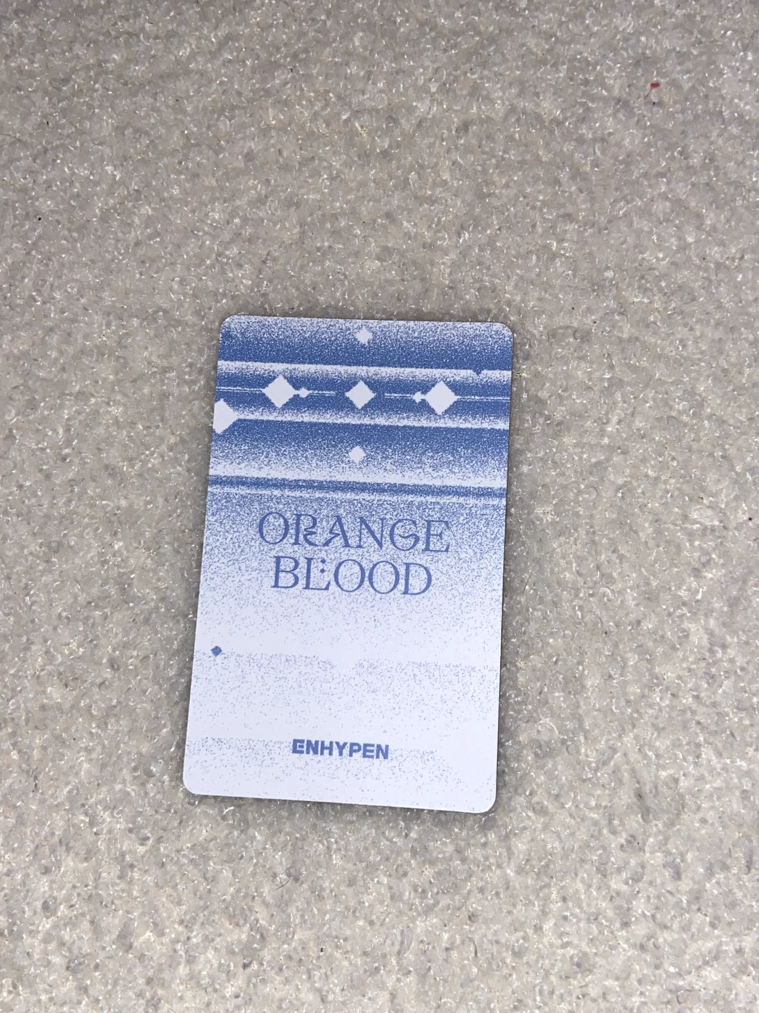 ENHYPEN Jake ENHYPEN - Jake - ORANGE BLOOD Album weverse shop japan standard version pre-order benefit (pob) listing photo 2
