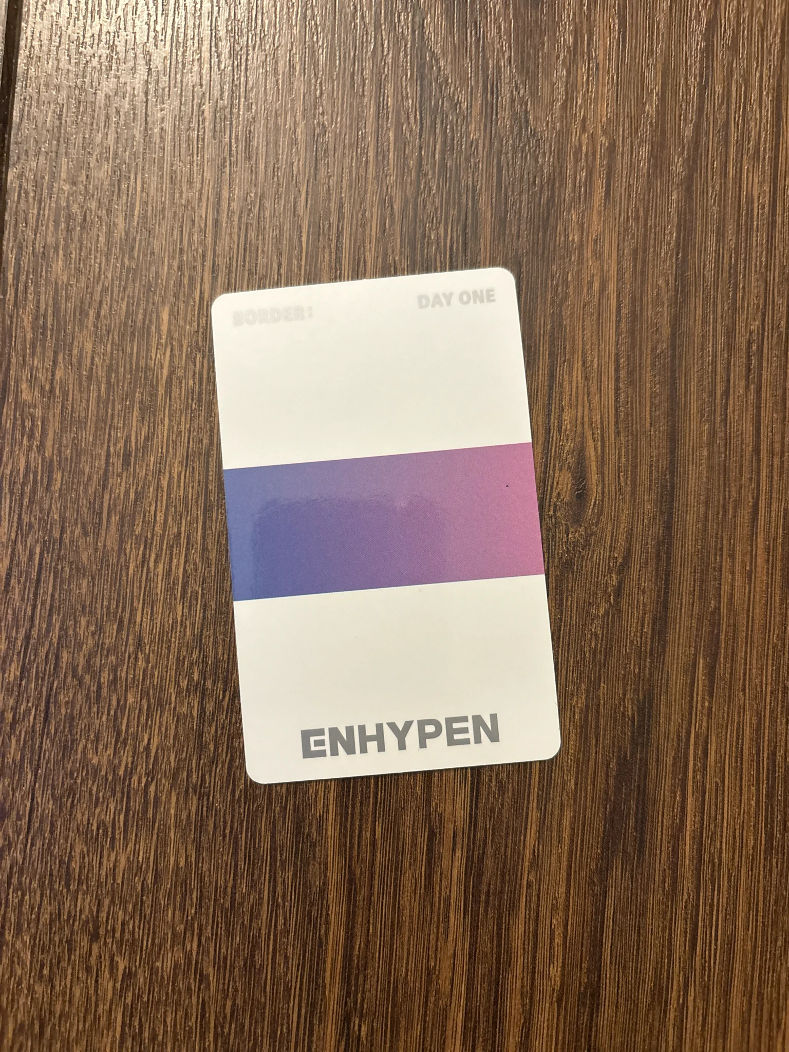 ENHYPEN Jay ENHYPEN - Jay - BORDER : DAY ONE Album album photocard dawn version korean album listing photo 2