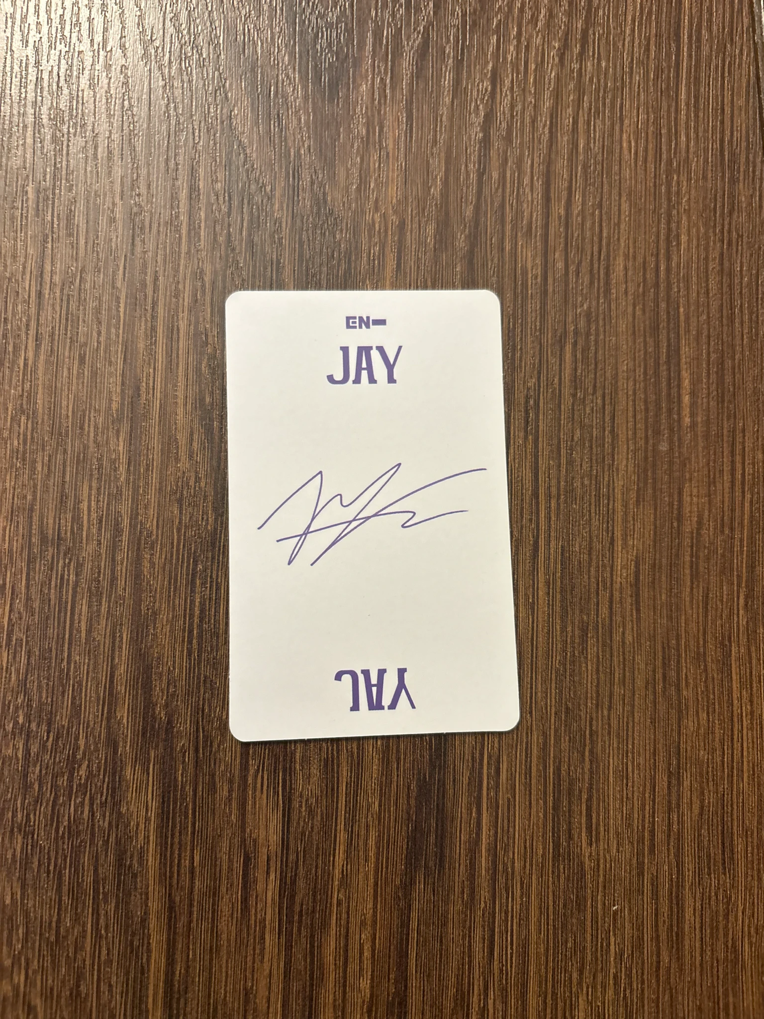 ENHYPEN Jay ENHYPEN - Jay - DIMENSION: DILEMMA Album album photocard korean album scylla version holographic (hologram) listing photo 2