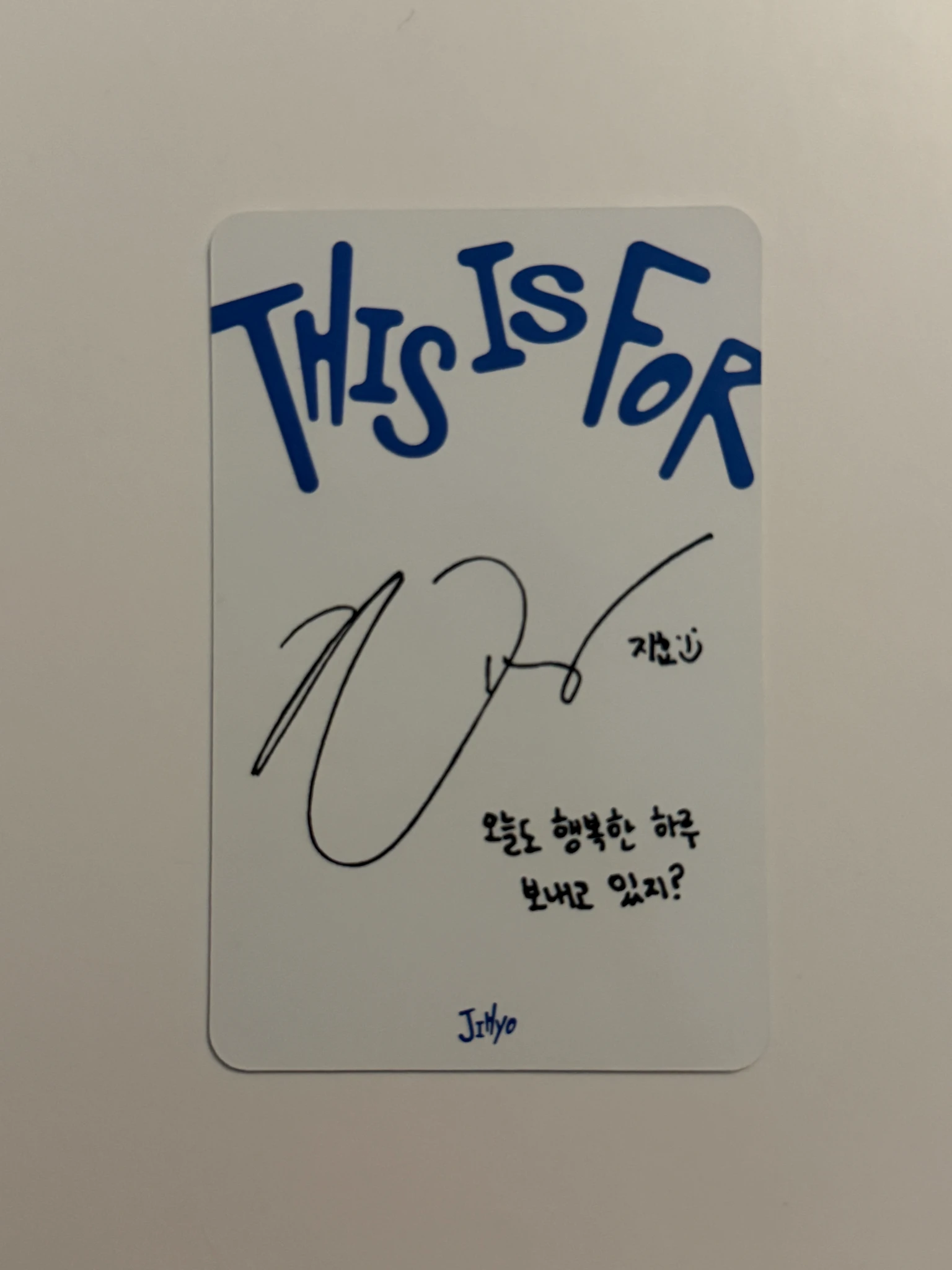 TWICE Jihyo TWICE-Jihyo-Album-this is for listing photo 2