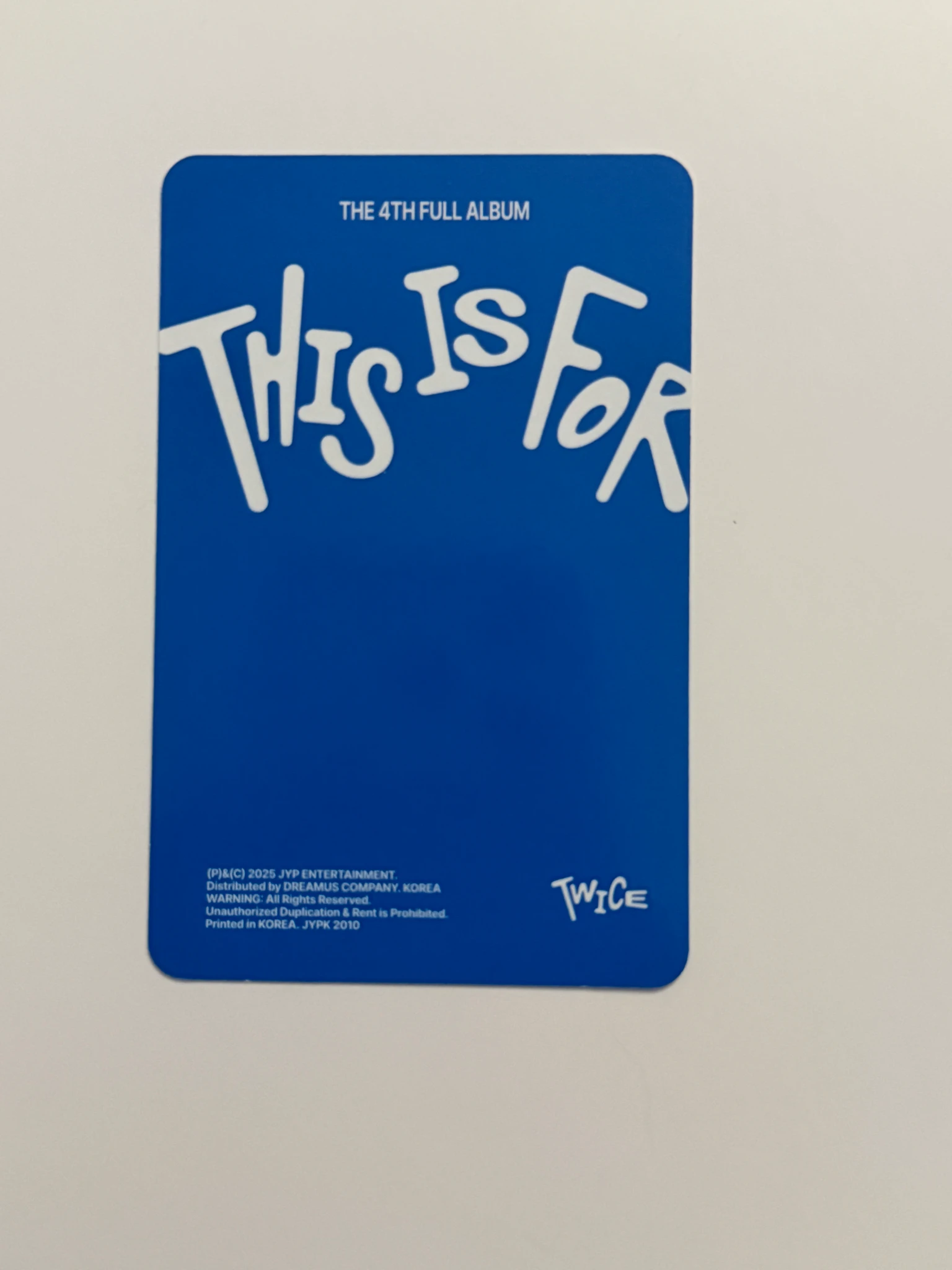 TWICE Mina TWICE-Mina-Album-this is for listing photo 2