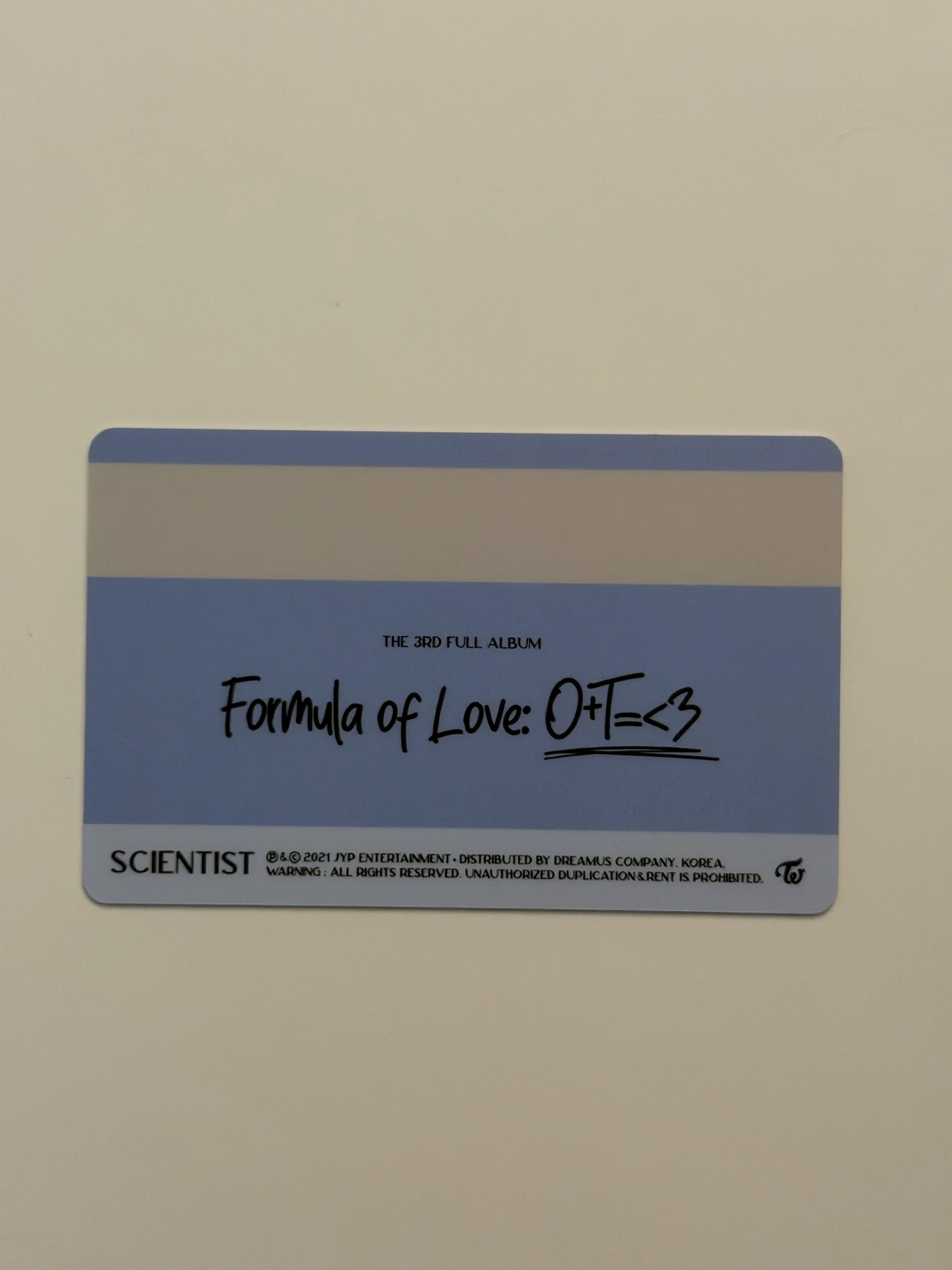 TWICE Jihyo TWICE-Jihyo-Album-Formula of Love: O+T=<3 listing photo 2