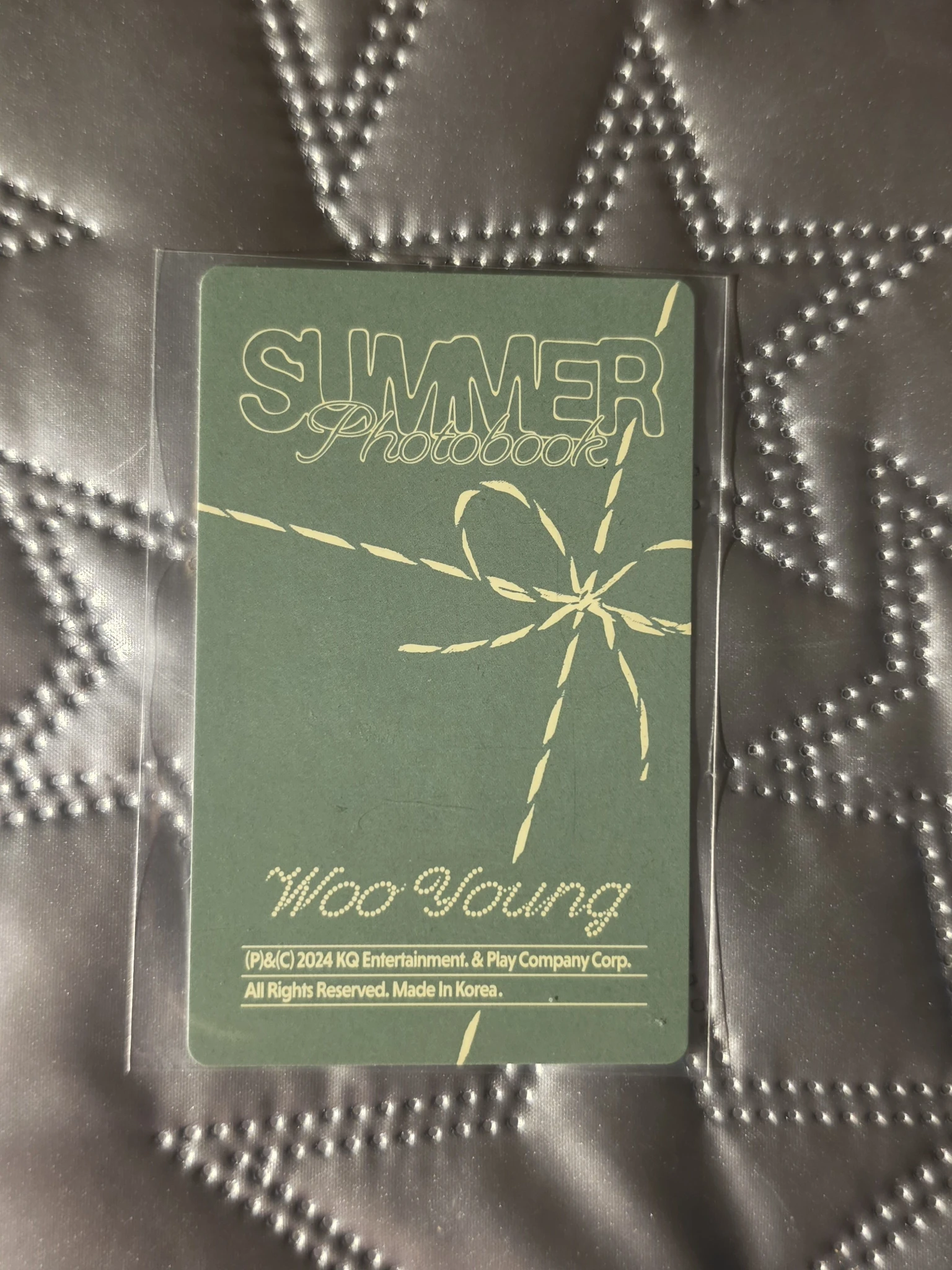 ATEEZ Wooyoung ATEEZ - Wooyoung - 2024 SUMMER PHOTOBOOK Other listing photo 2