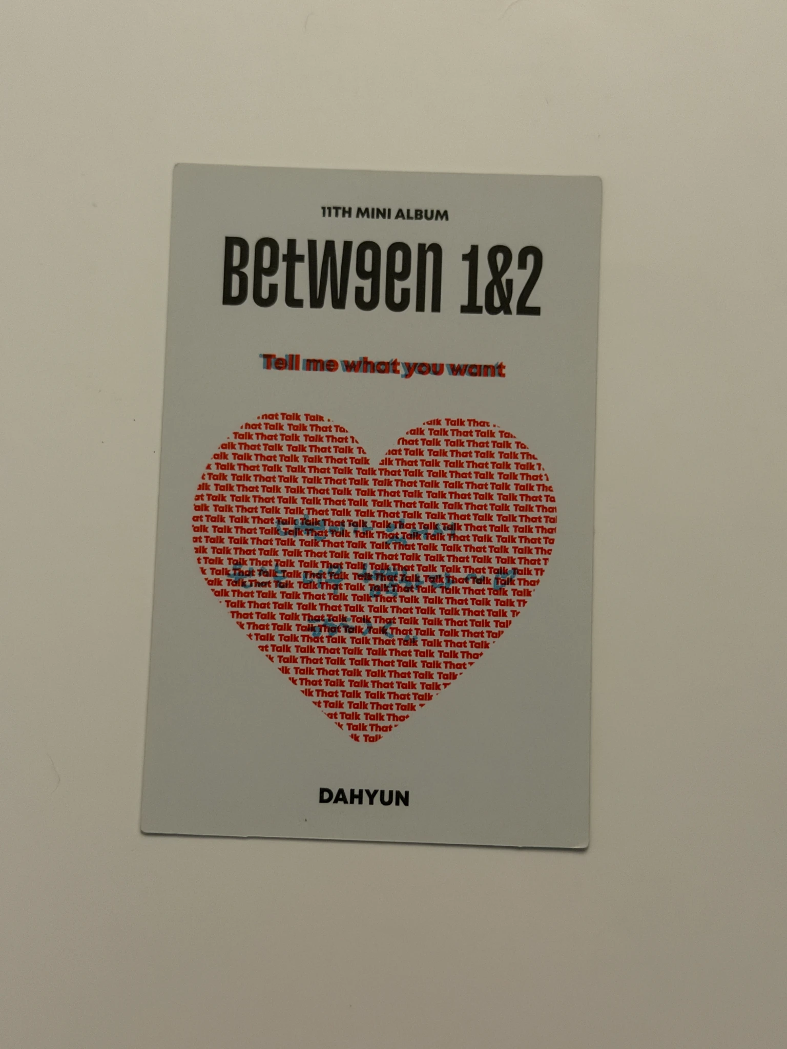 TWICE Dahyun TWICE-Dahyun-Album-BETWEEN 1&2 listing photo 2