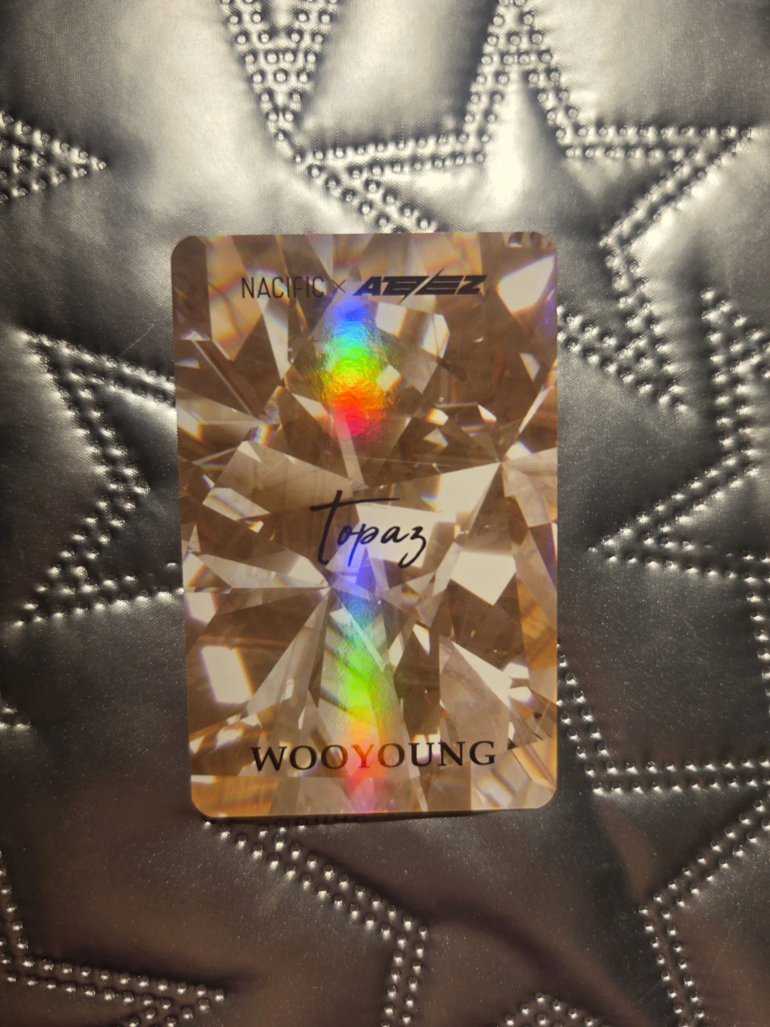 ATEEZ Wooyoung ATEEZ - Wooyoung - Ateez x Nacific Other round 5 nacific listing photo 2