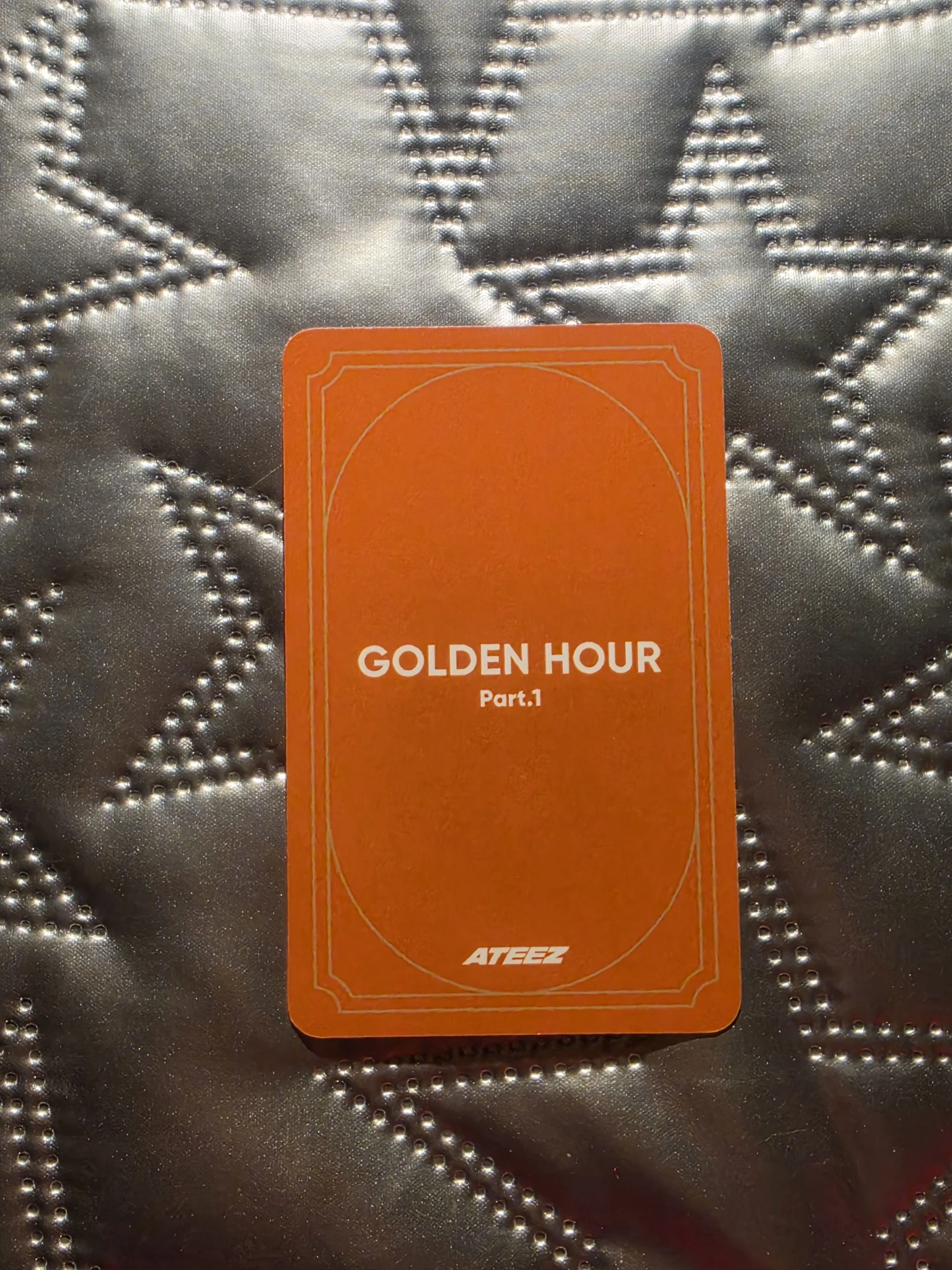 ATEEZ Wooyoung ATEEZ - Wooyoung - Golden Hour : Part.1 Album album photocard image card listing photo 2
