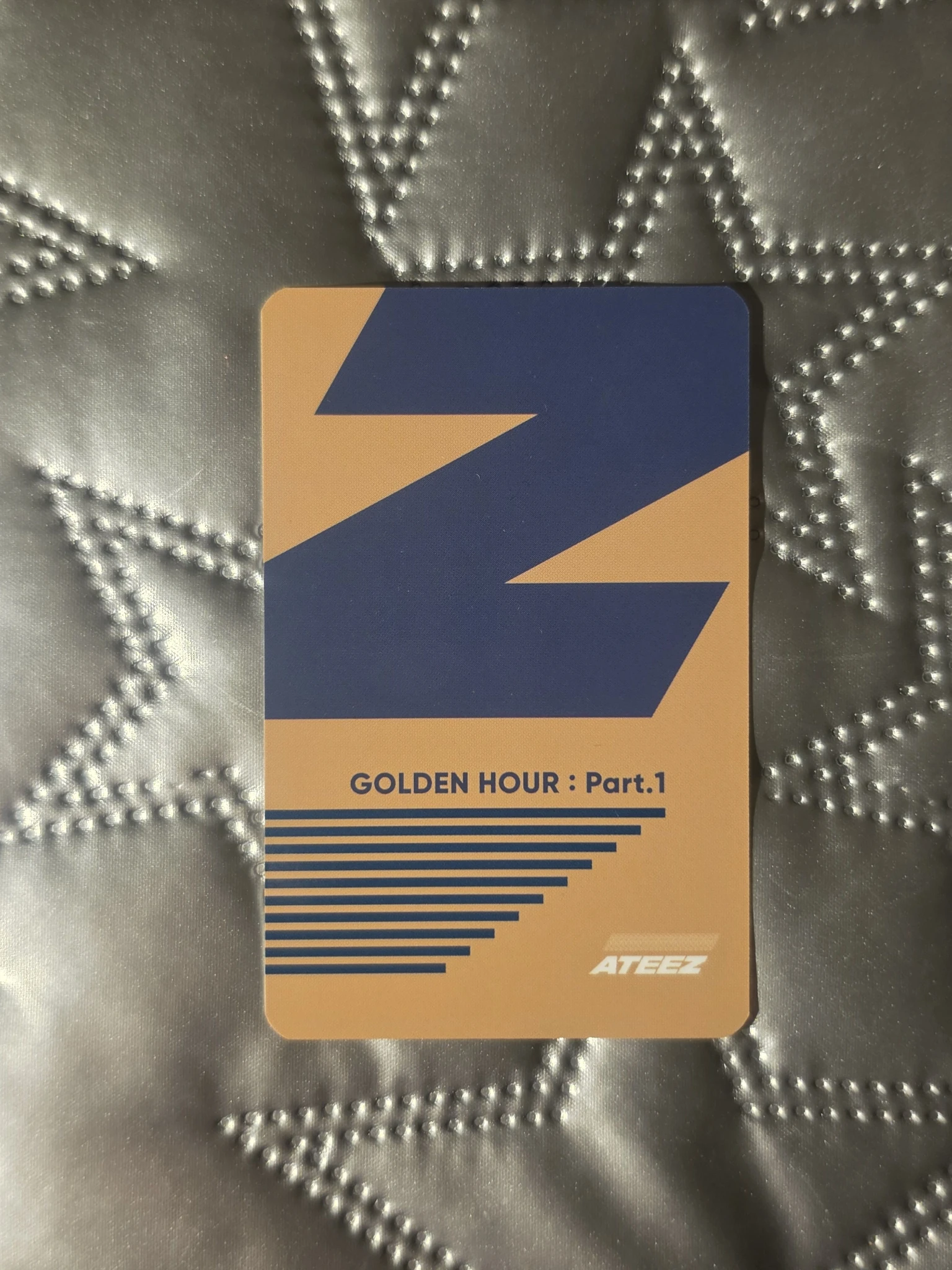 ATEEZ Wooyoung ATEEZ - Wooyoung - Golden Hour : Part.1 Album merch photocard Z version photocard set listing photo 2