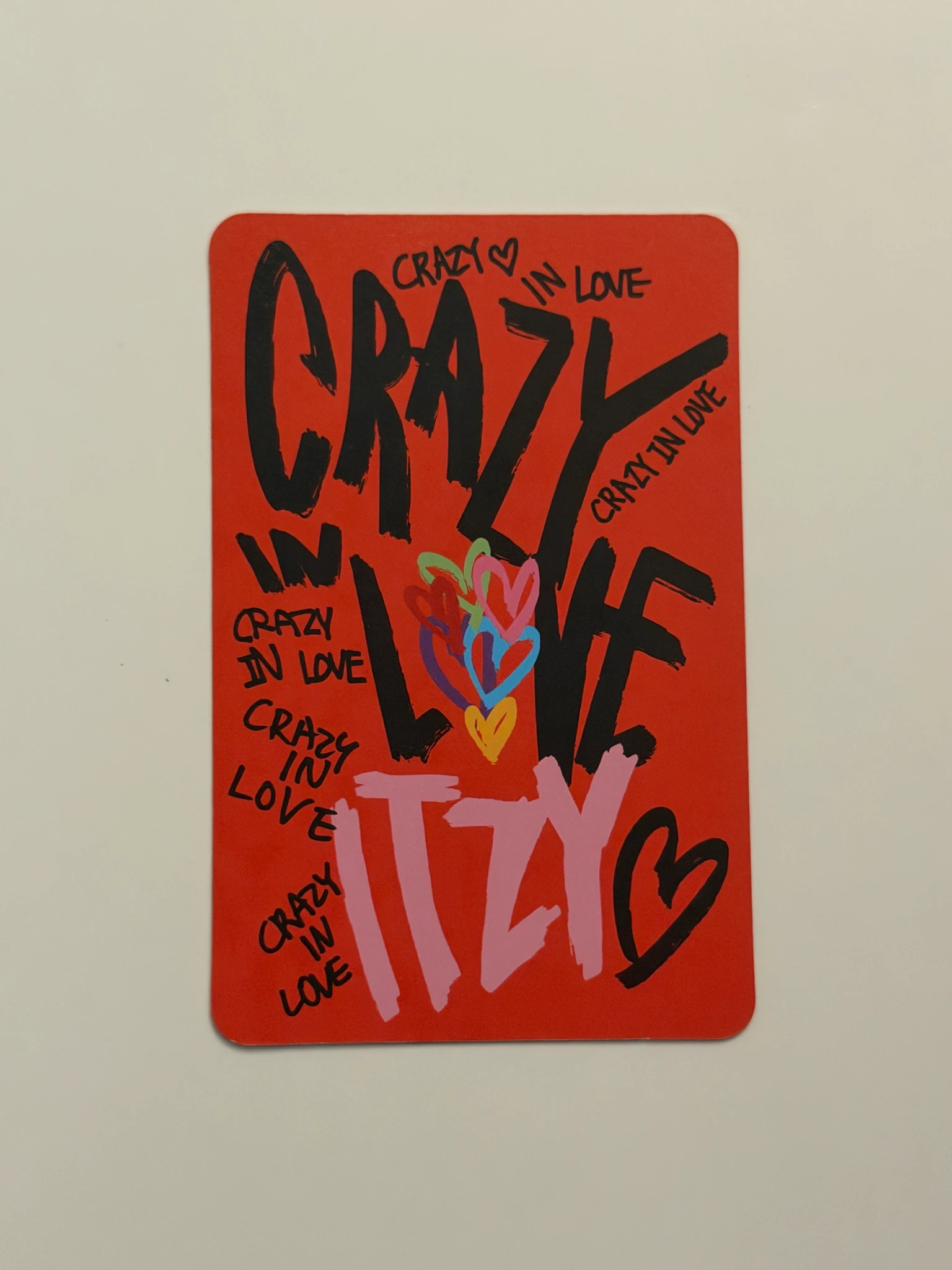 ITZY Yeji ITZY - Yeji - Crazy in Love Album album photocard listing photo 2