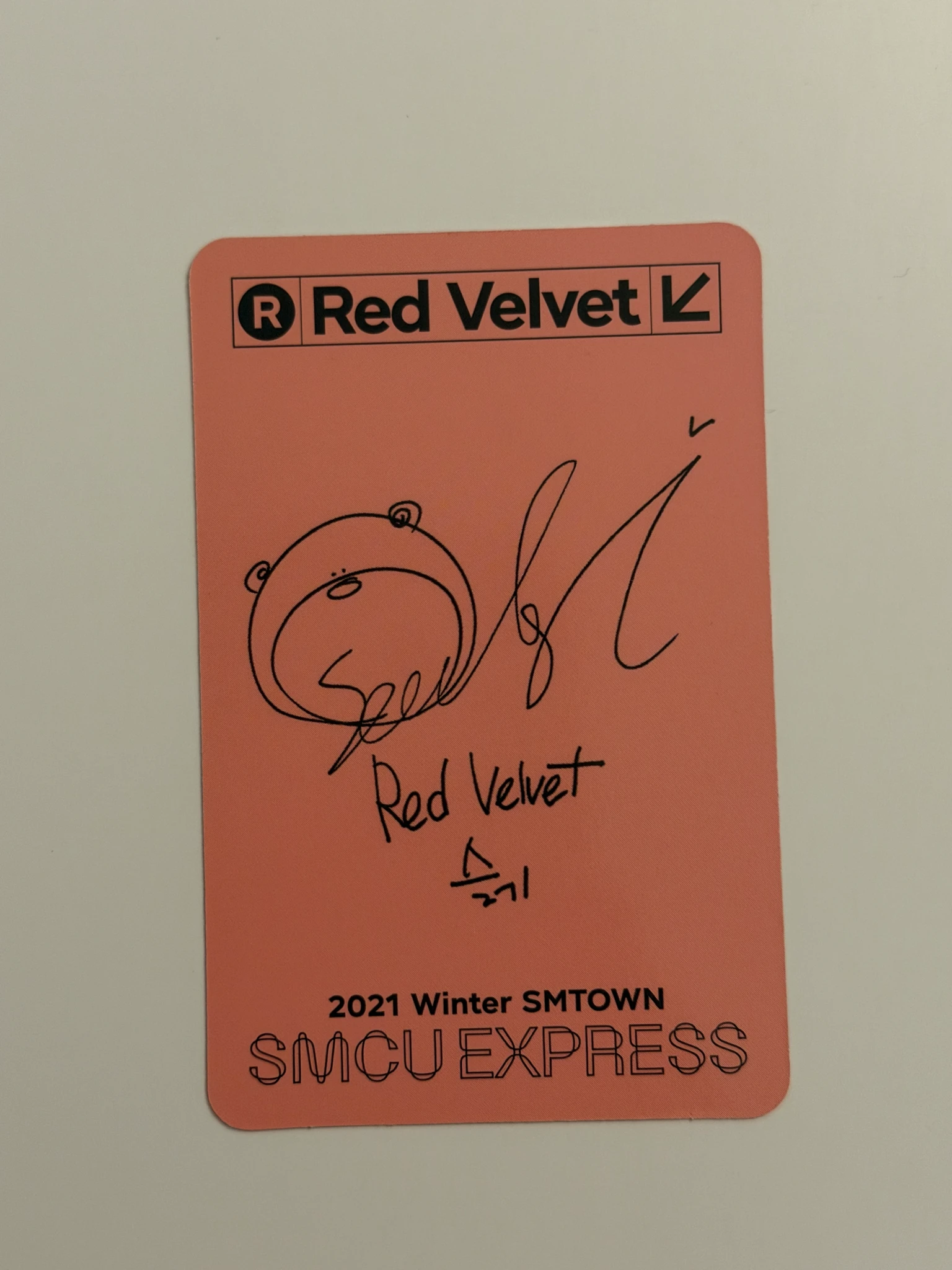 Red Velvet Seulgi Red Velvet - Seulgi - 2021 Winter SMTOWN : SMCU EXPRESS Album album photocard red velvet vers. listing photo 2