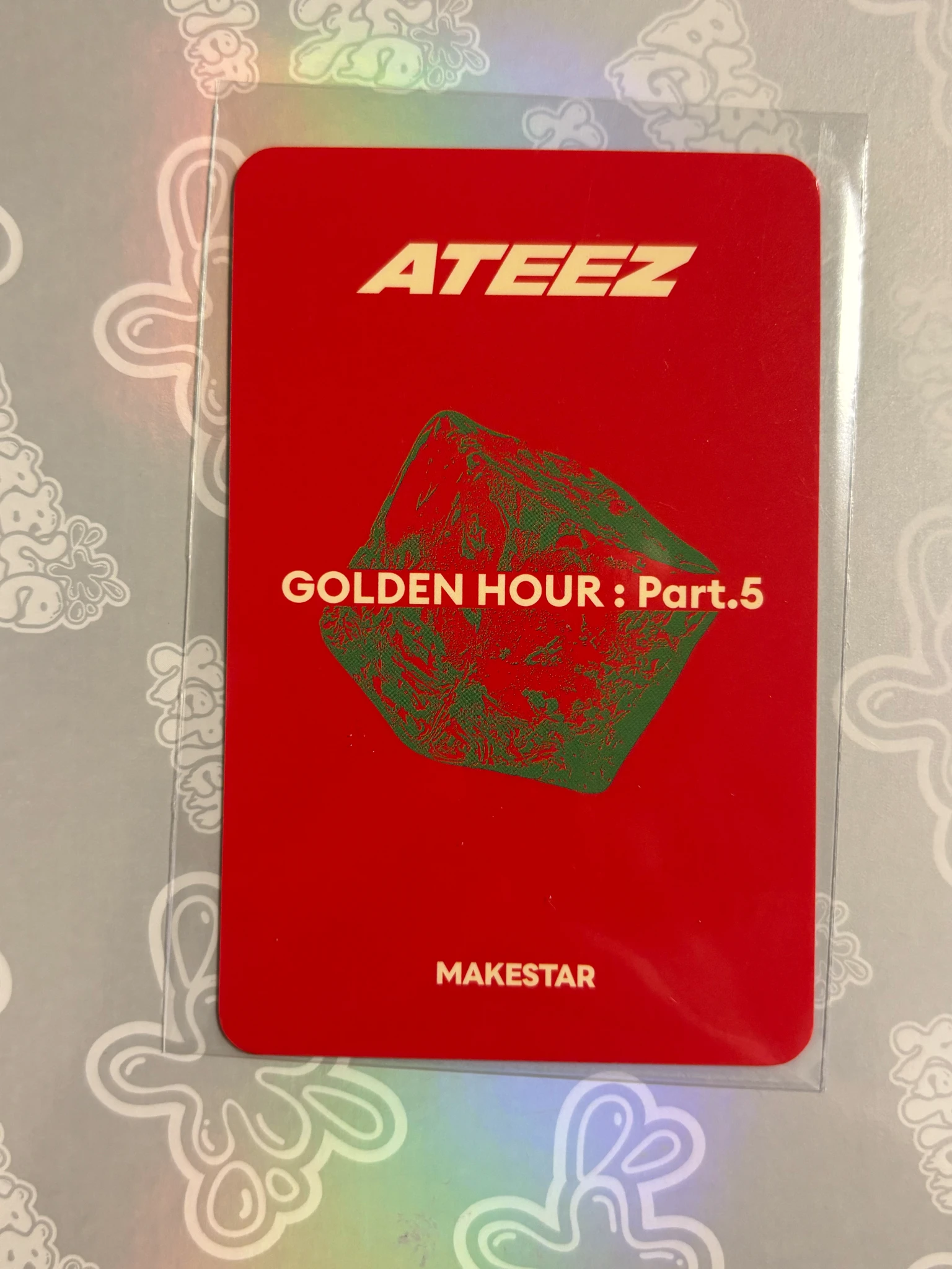 ATEEZ Mingi ATEEZ - Mingi - GOLDEN HOUR : Part.5 Album makestar poca album fansign video call (fancall) listing photo 2
