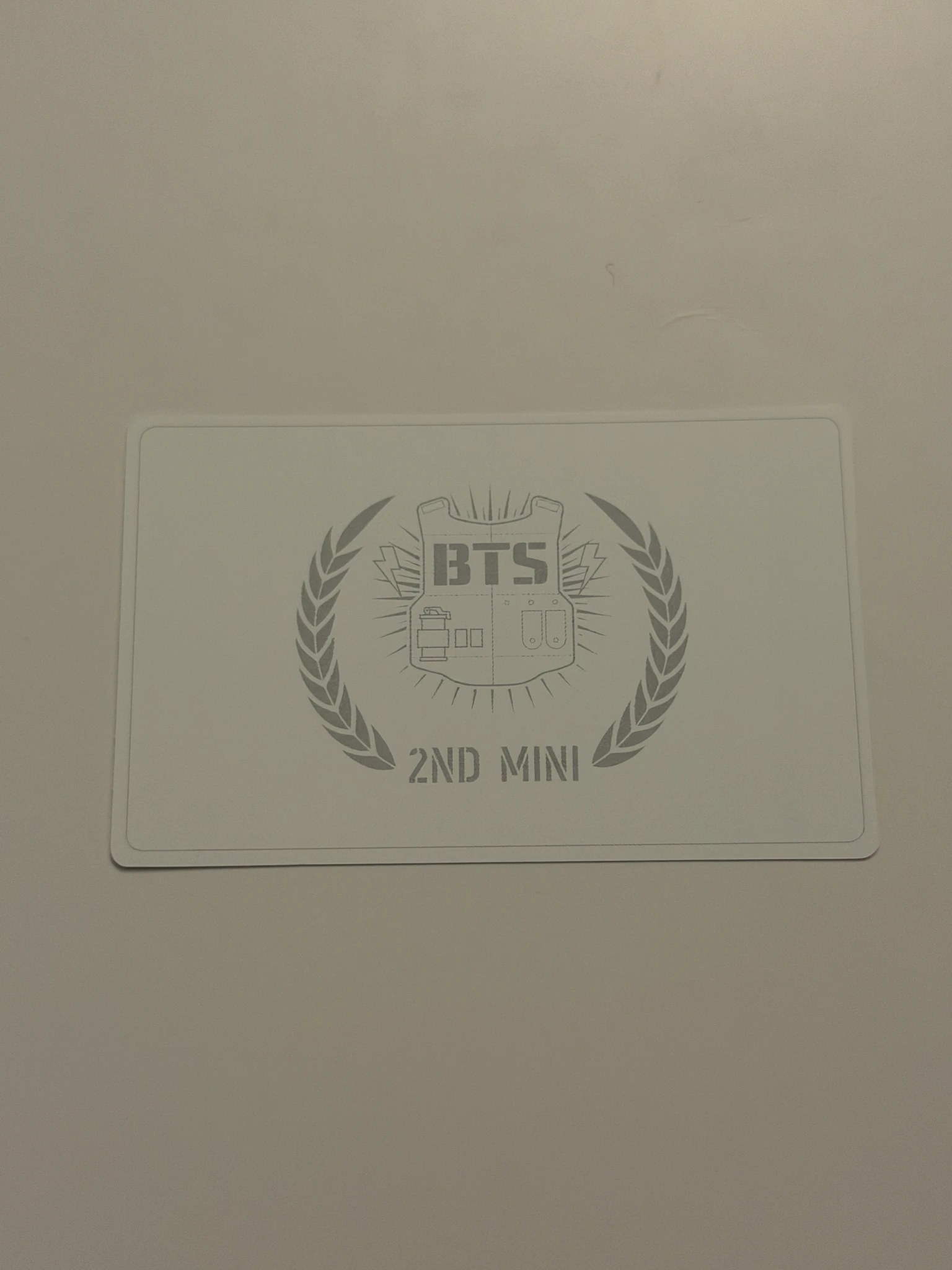 BTS SUGA BTS - SUGA - Skool Luv Affair Special Addition Album album photocard horizontal listing photo 2