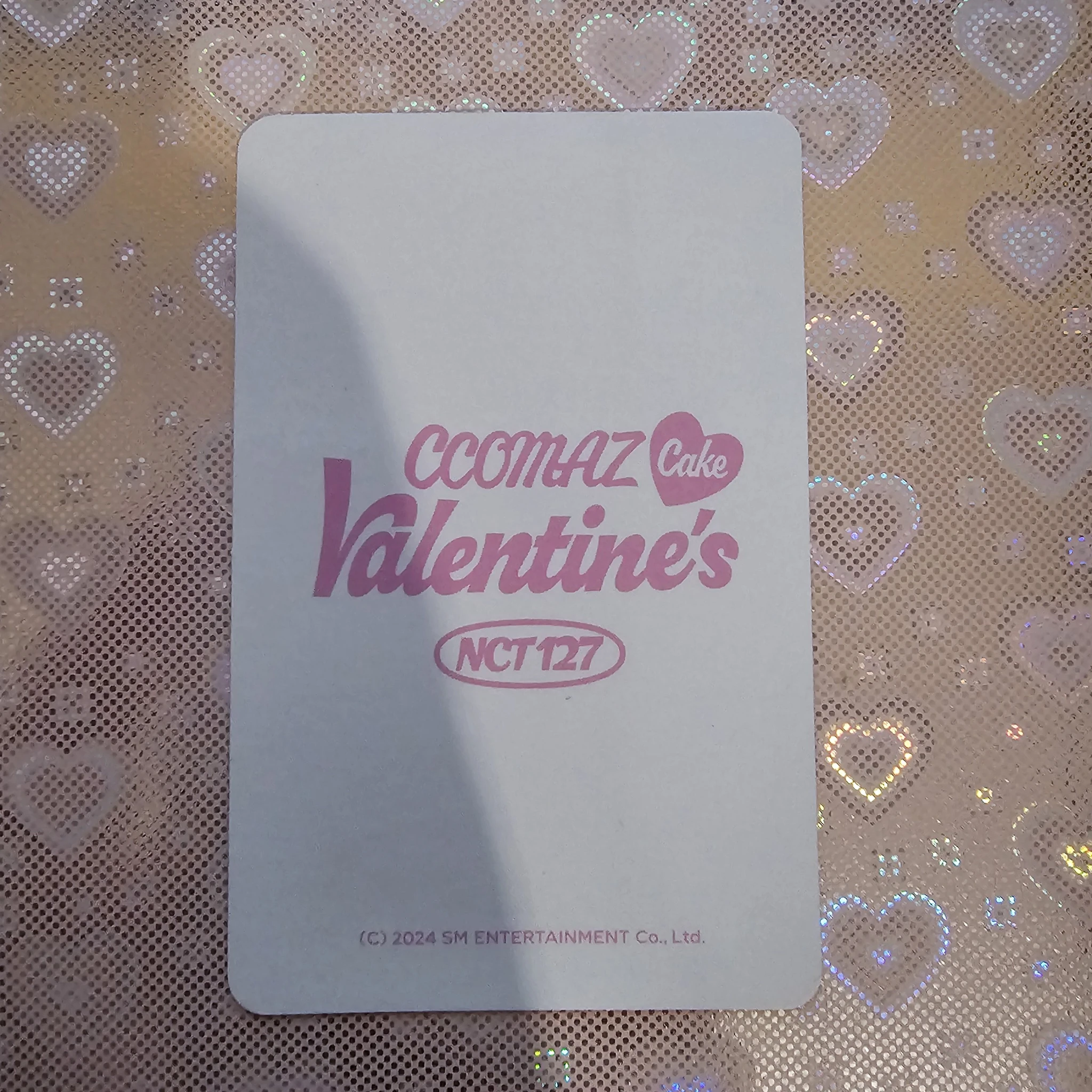 NCT Jaehyun NCT - Jaehyun - CCOMAZ VALENTINE’s CAKE Other merch photocard listing photo 2