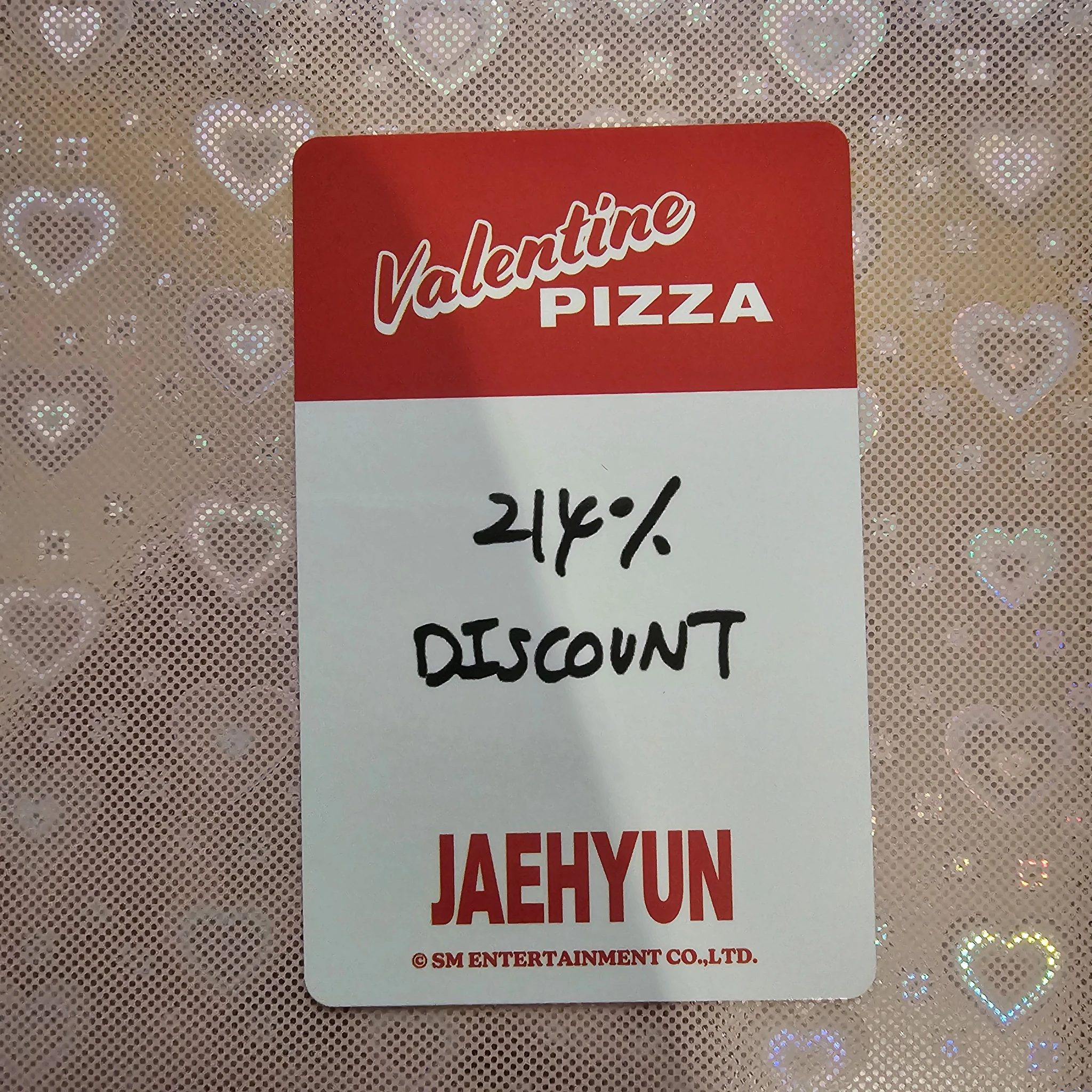 NCT 127 Jaehyun NCT 127 - Jaehyun - 2022 Season’s Greetings Other season's greetings pizza coupon listing photo 2