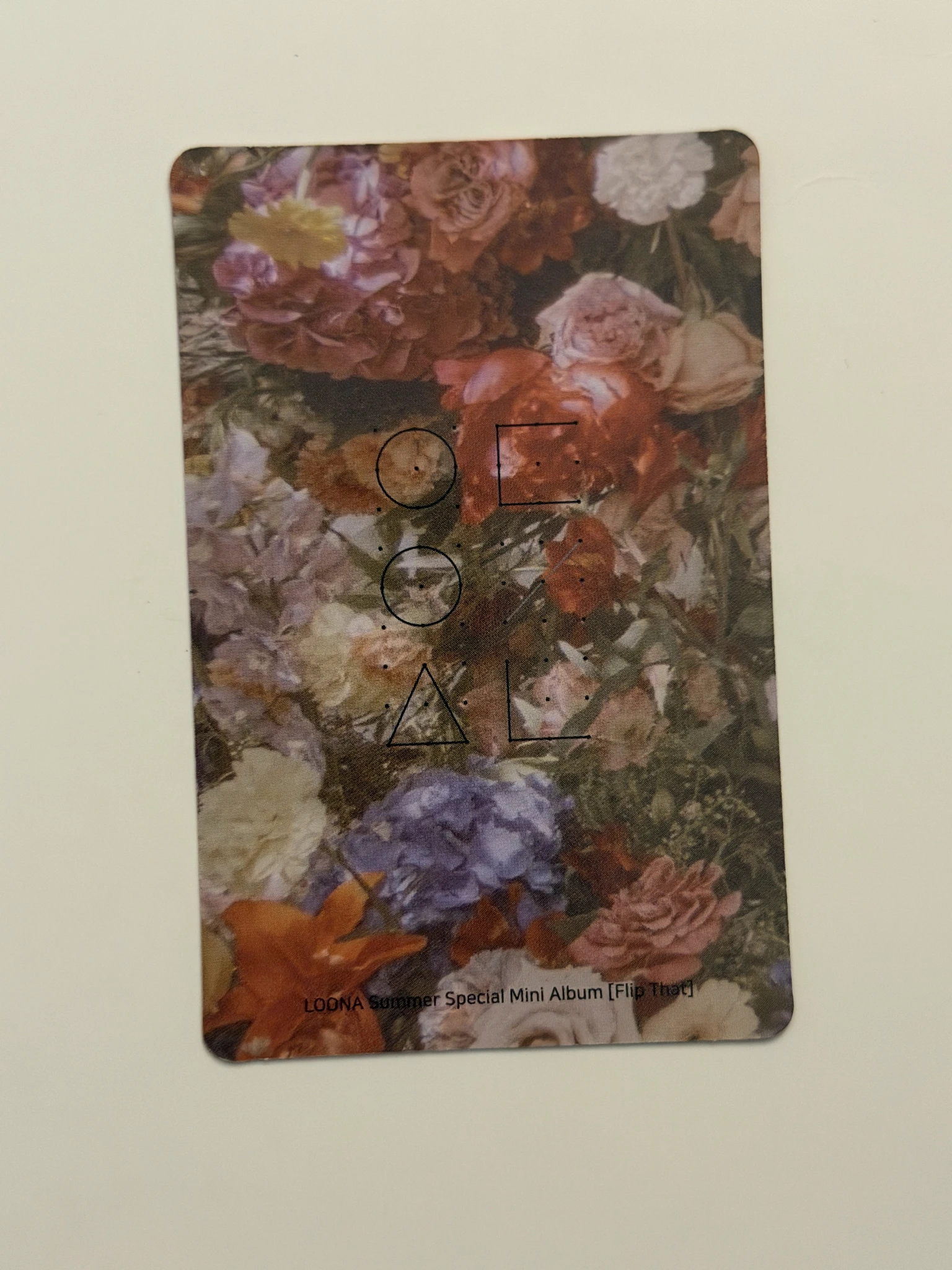 LOONA Go Won LOONA - Go Won - Flip That Album B version album photocard listing photo 2