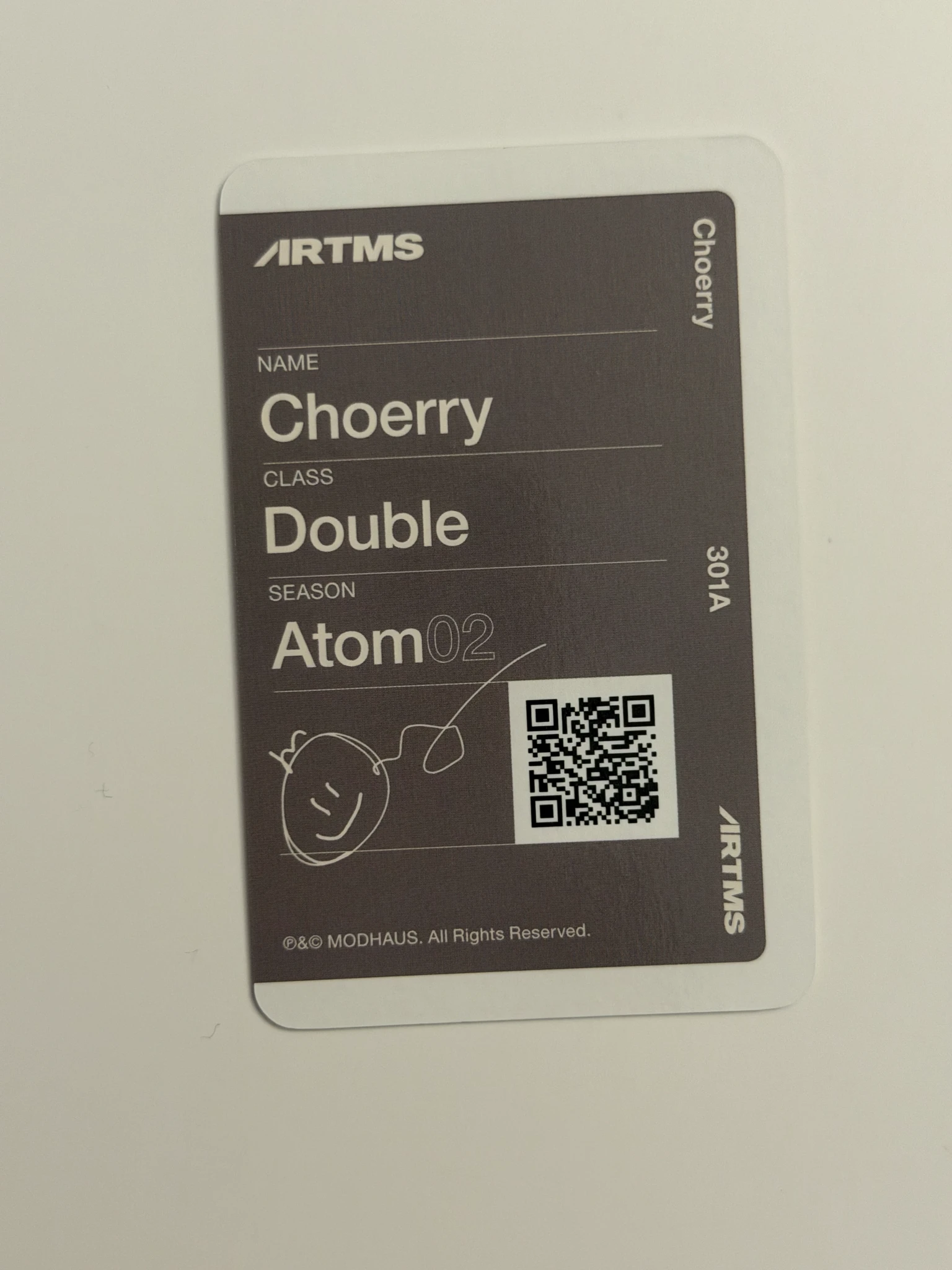 ARTMS Choerry ARTMS - Choerry - Hyper-Ego Album aura version album photocard listing photo 2