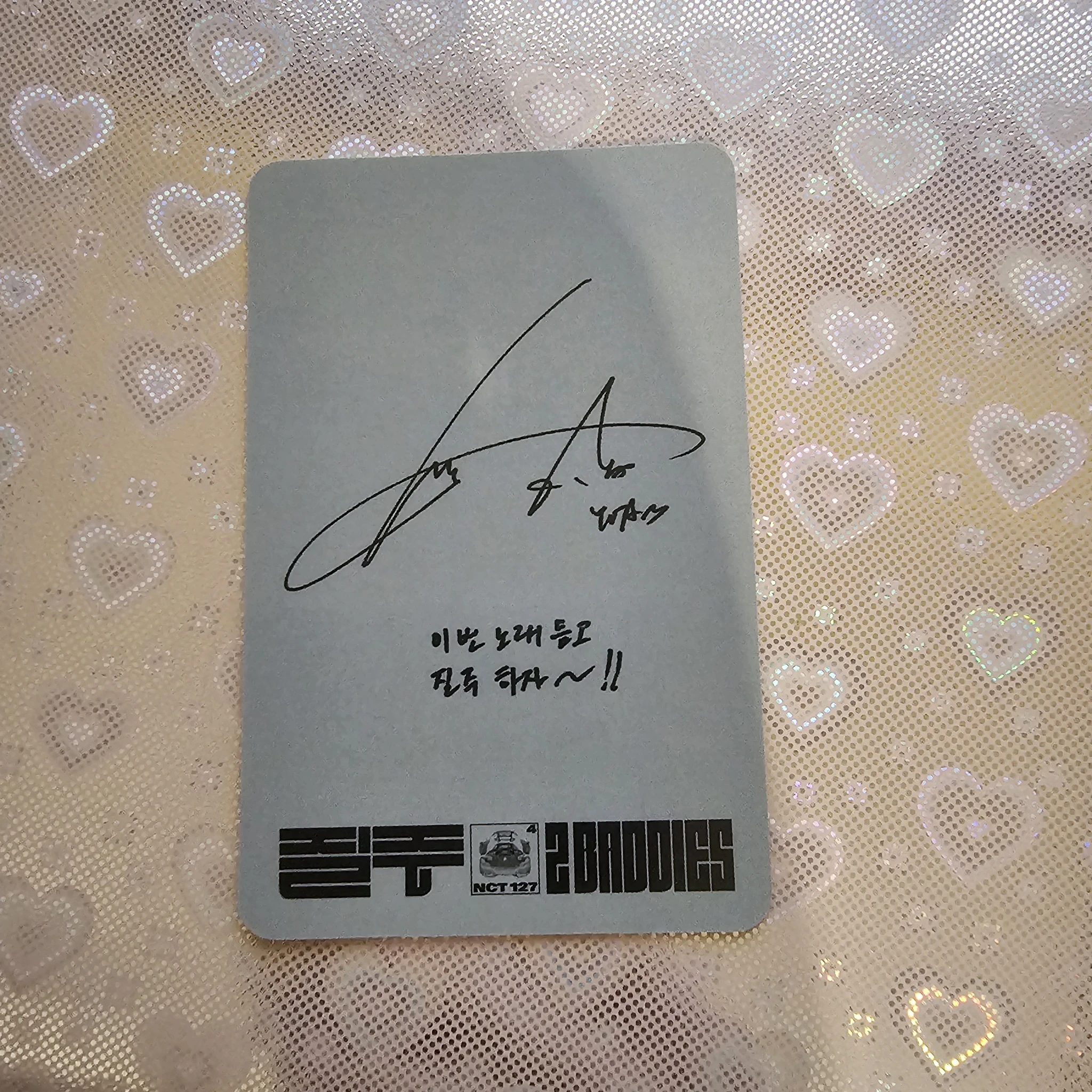 NCT 127 Yuta NCT 127 - Yuta - 2 Baddies Album listing photo 2