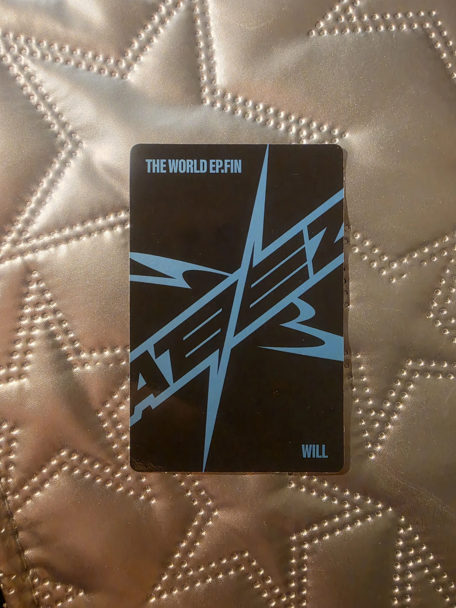 ATEEZ San ATEEZ - San - THE WORLD EP.FIN: WILL Album album photocard version 1 Z version listing photo 2