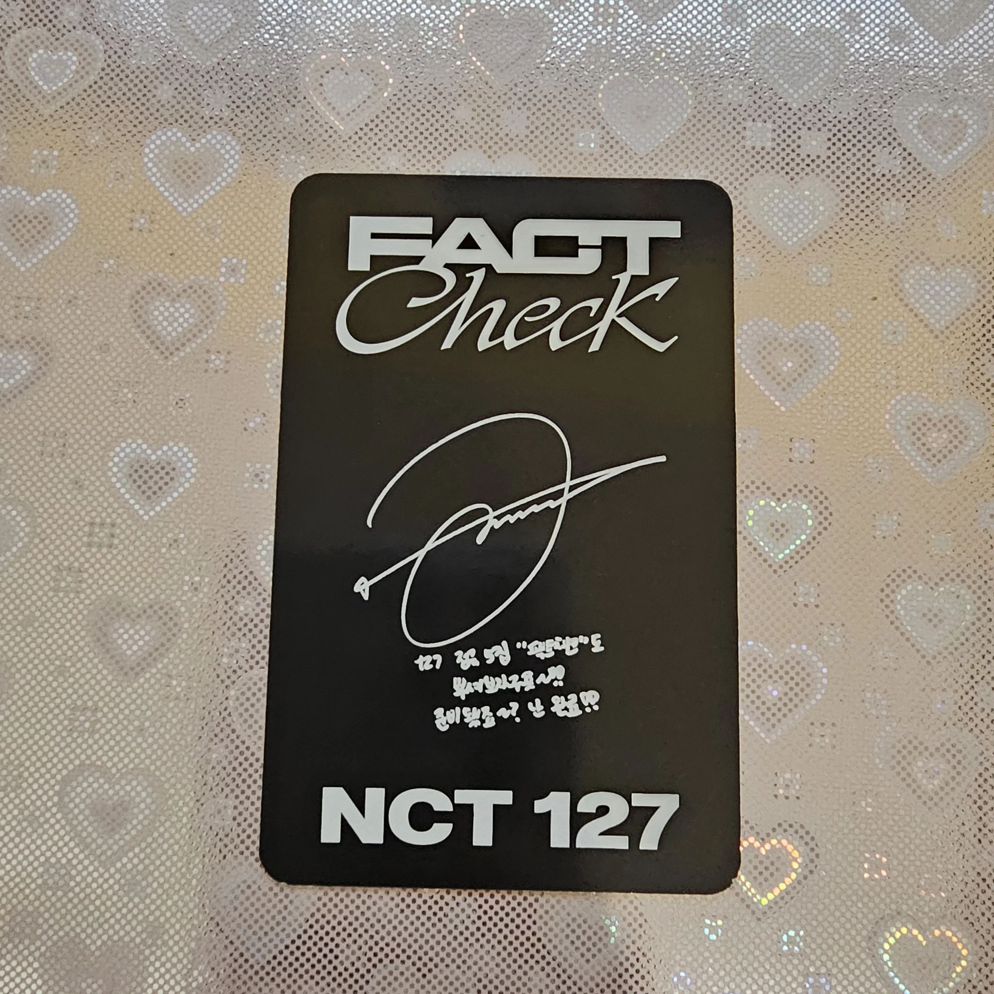 NCT 127 Jungwoo NCT 127 - Jungwoo - Fact Check Album listing photo 2