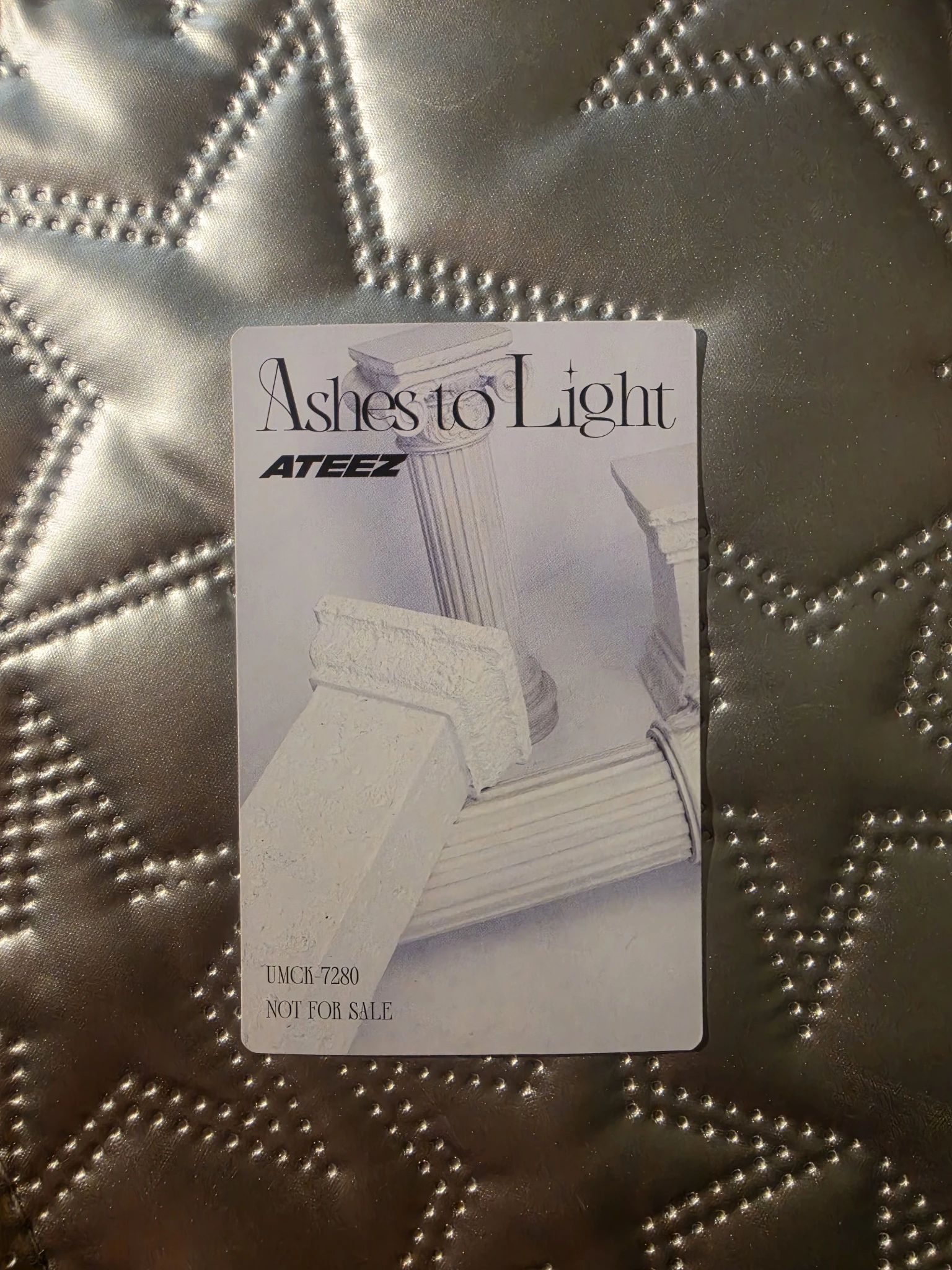 ATEEZ San ATEEZ - San - Ashes to Light Album album photocard japanese album flash price listing photo 2