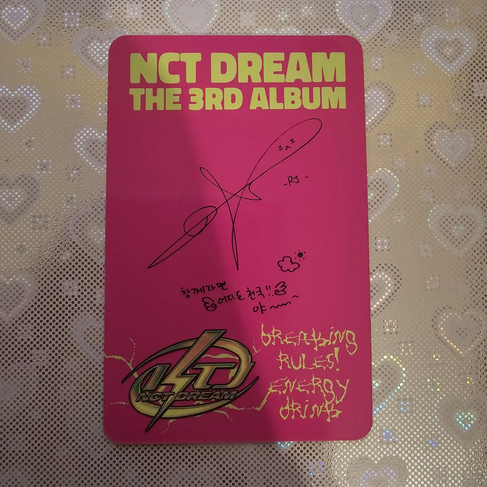 NCT DREAM Renjun NCT DREAM - Renjun - ISTJ Album poster ver. listing photo 2